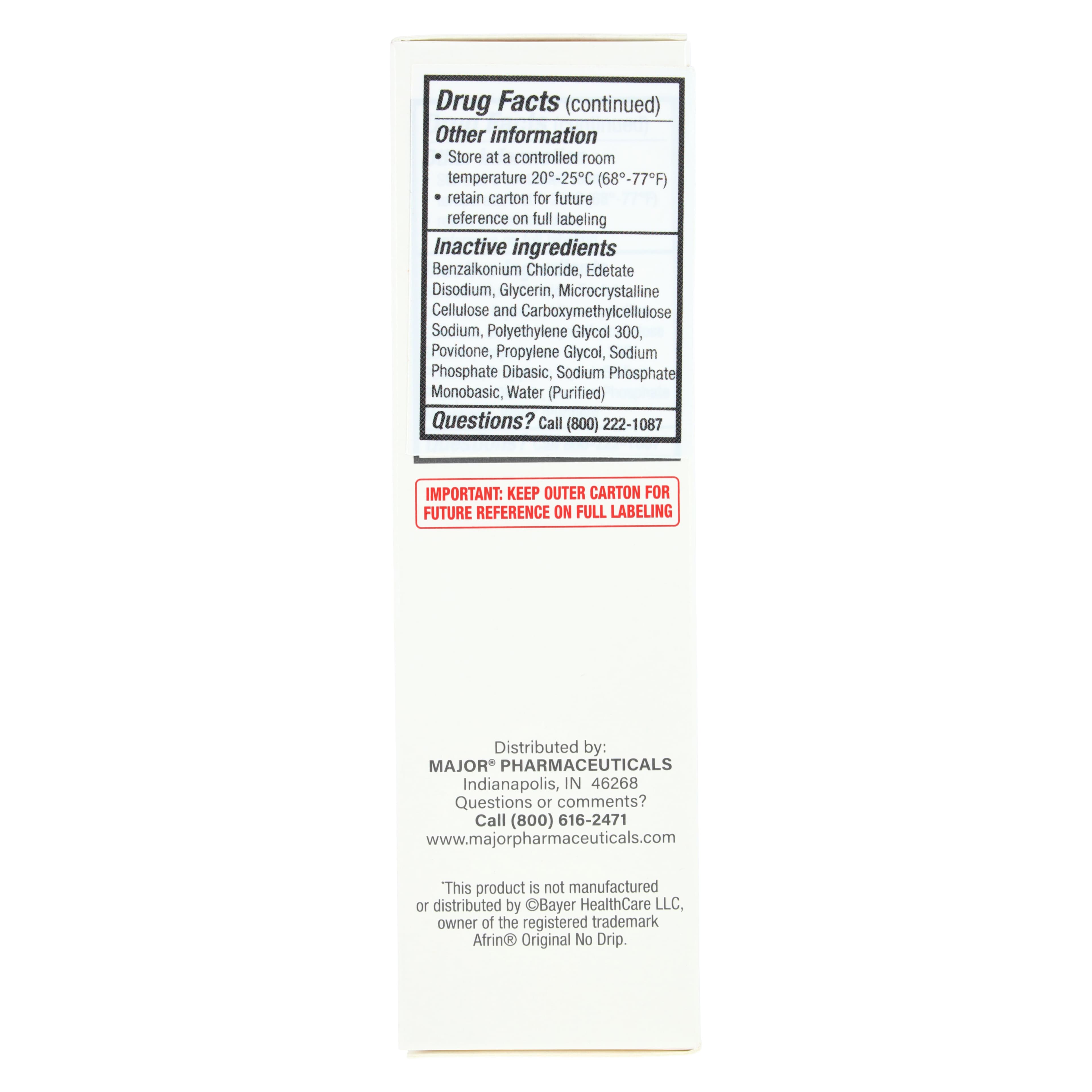 Oxymetazoline HCl Nasal Spray 0.05%, 1 oz Bottle thumbnail 7