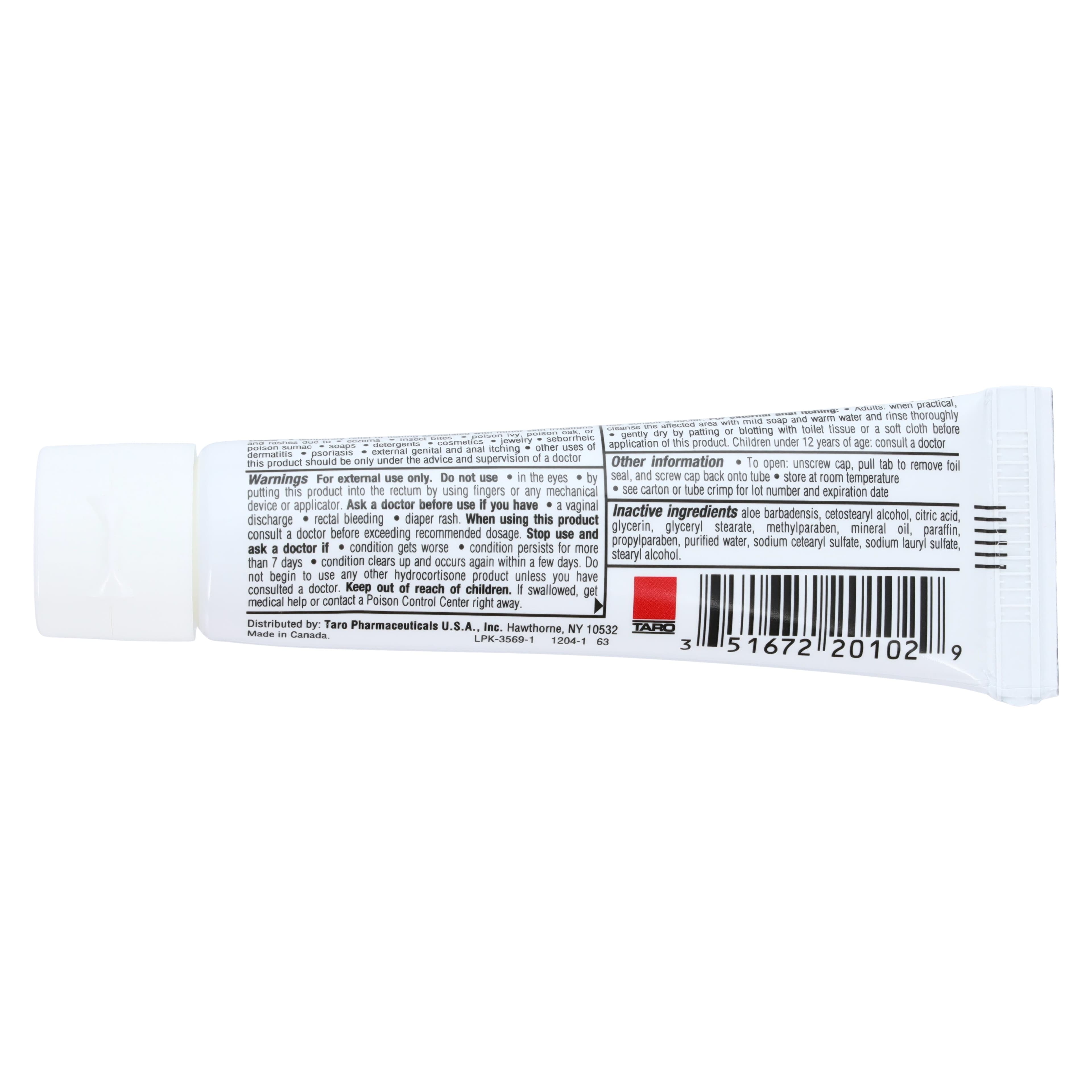 Hydrocortisone Cream with Aloe, 1 oz Tube thumbnail 4