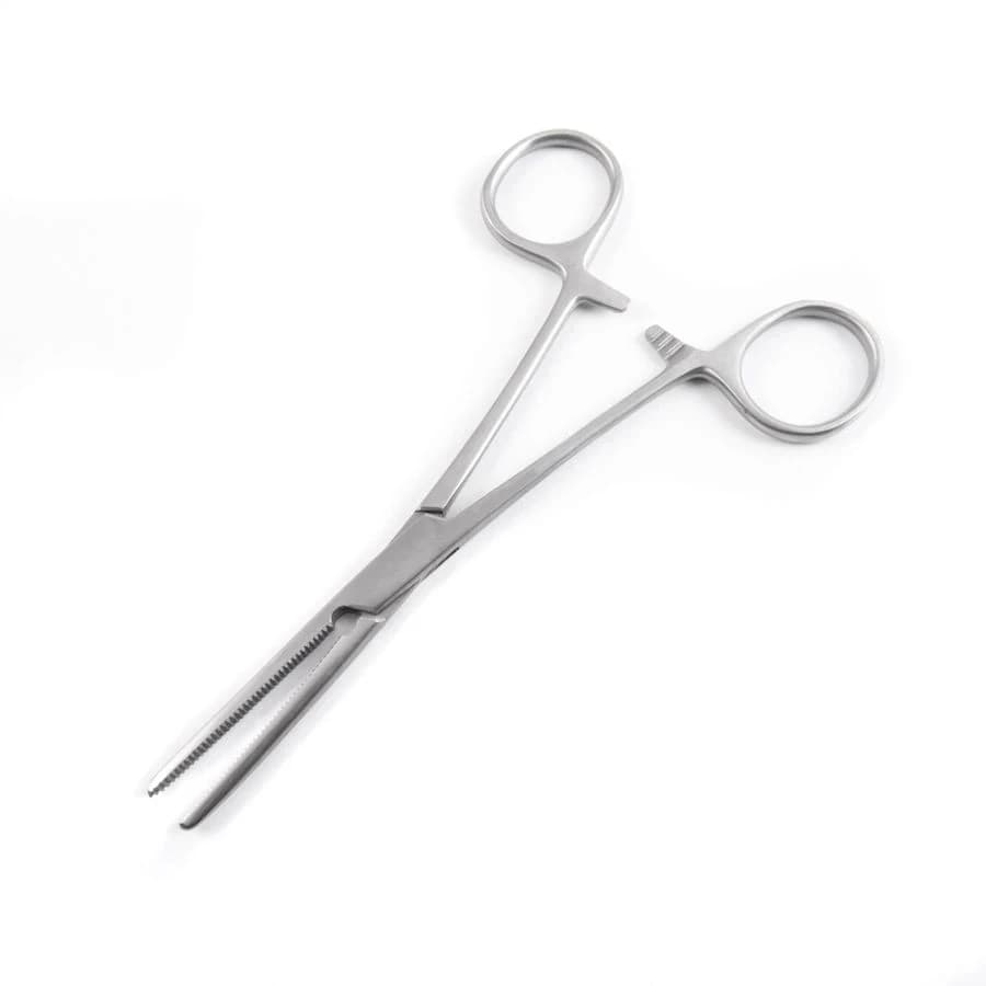 Rochester-Pean Hemostatic Forceps, Straight, 10-1/4", Stainless Steel, Non-Sterile, Each - Forceps Hemost Rochester-Pean - Image 1