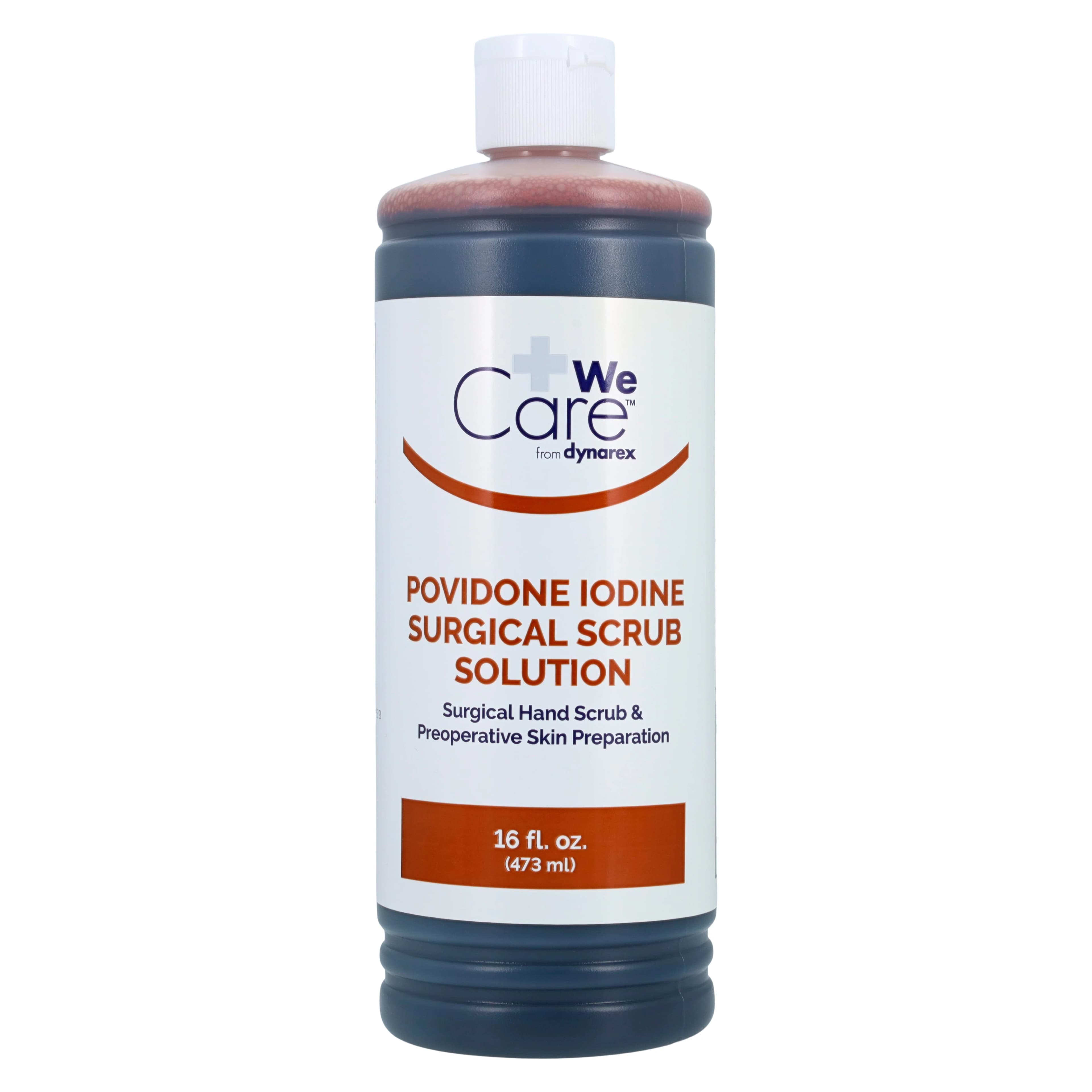 Dynarex Povidone-Iodine Surgical Scrub, Betadine Solution, 1 Gallon (128 fl oz) - Povidone-Iodine Surgical Scrub - Image 1