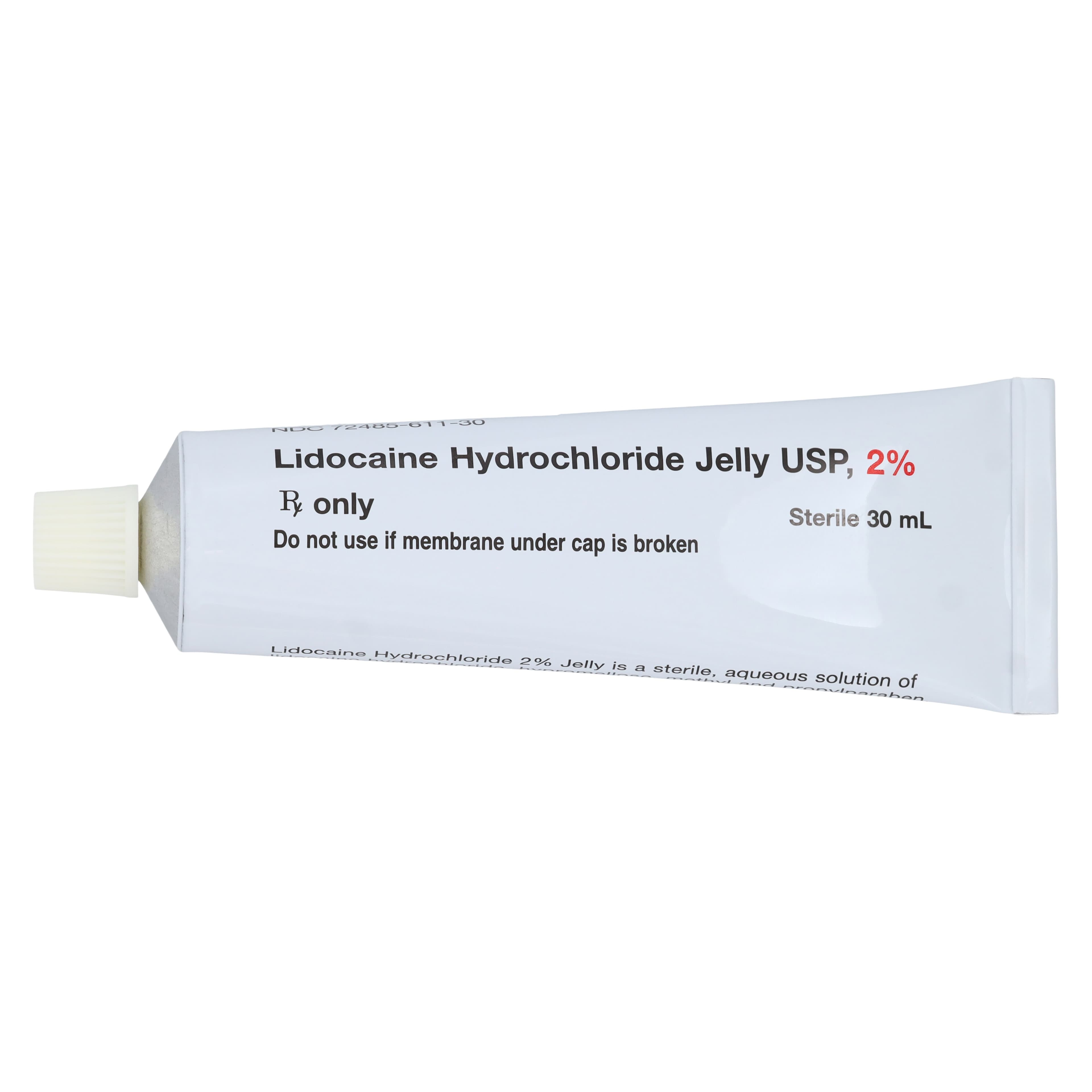 Lidocaine HCl Topical Jelly 2%, 30mL Tube thumbnail 2