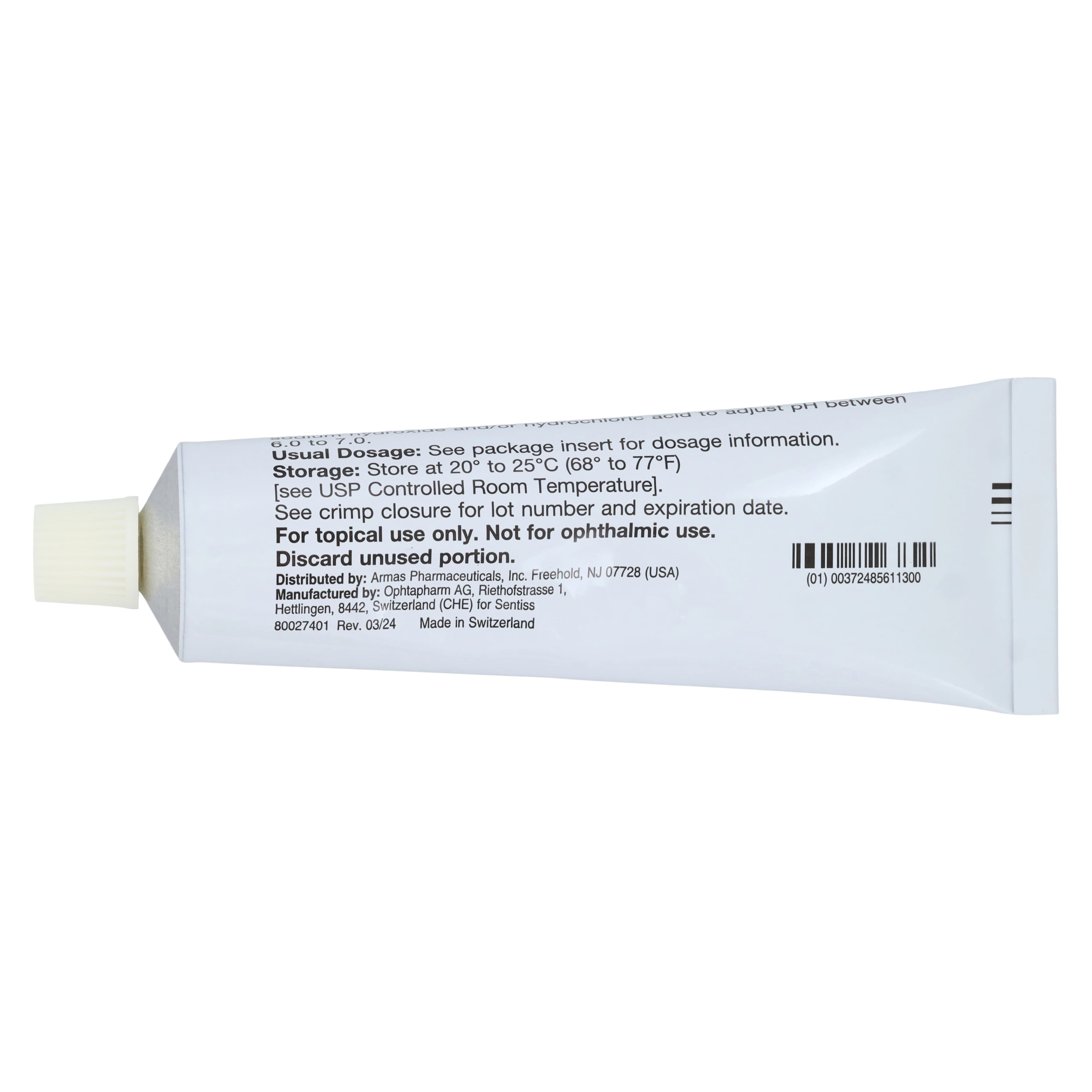Lidocaine HCl Topical Jelly 2%, 30mL Tube thumbnail 3
