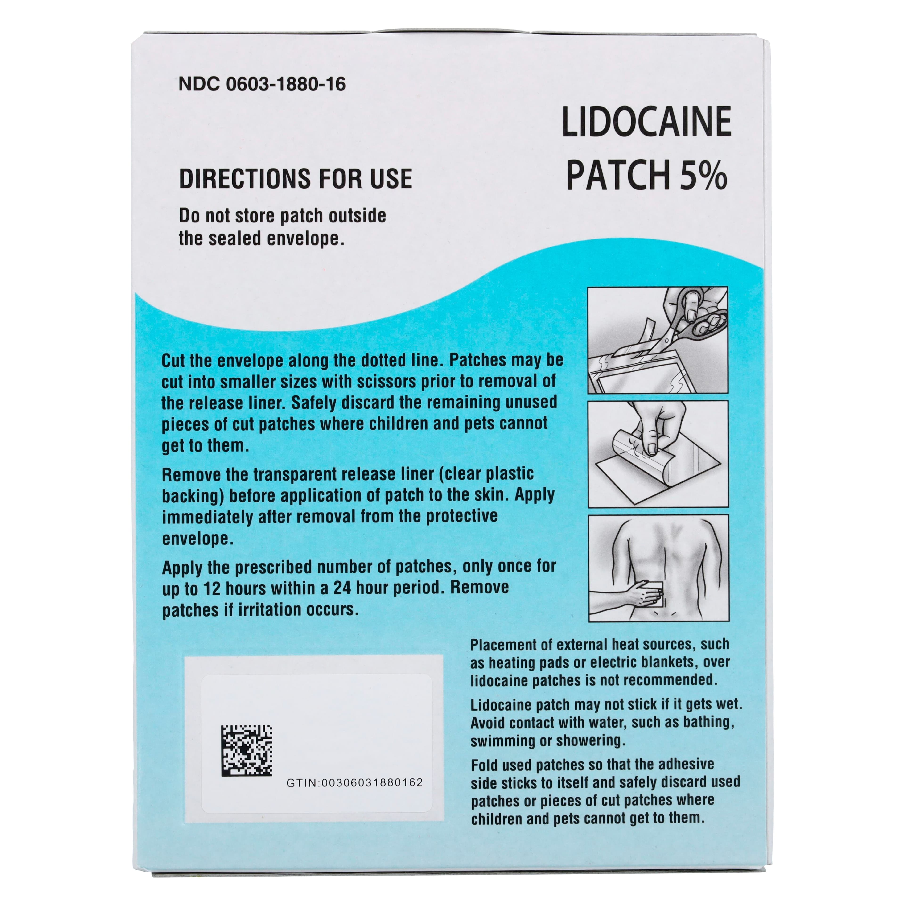 Lidocaine Patch, Transdermal, 30/Box, Endo Generics thumbnail 5