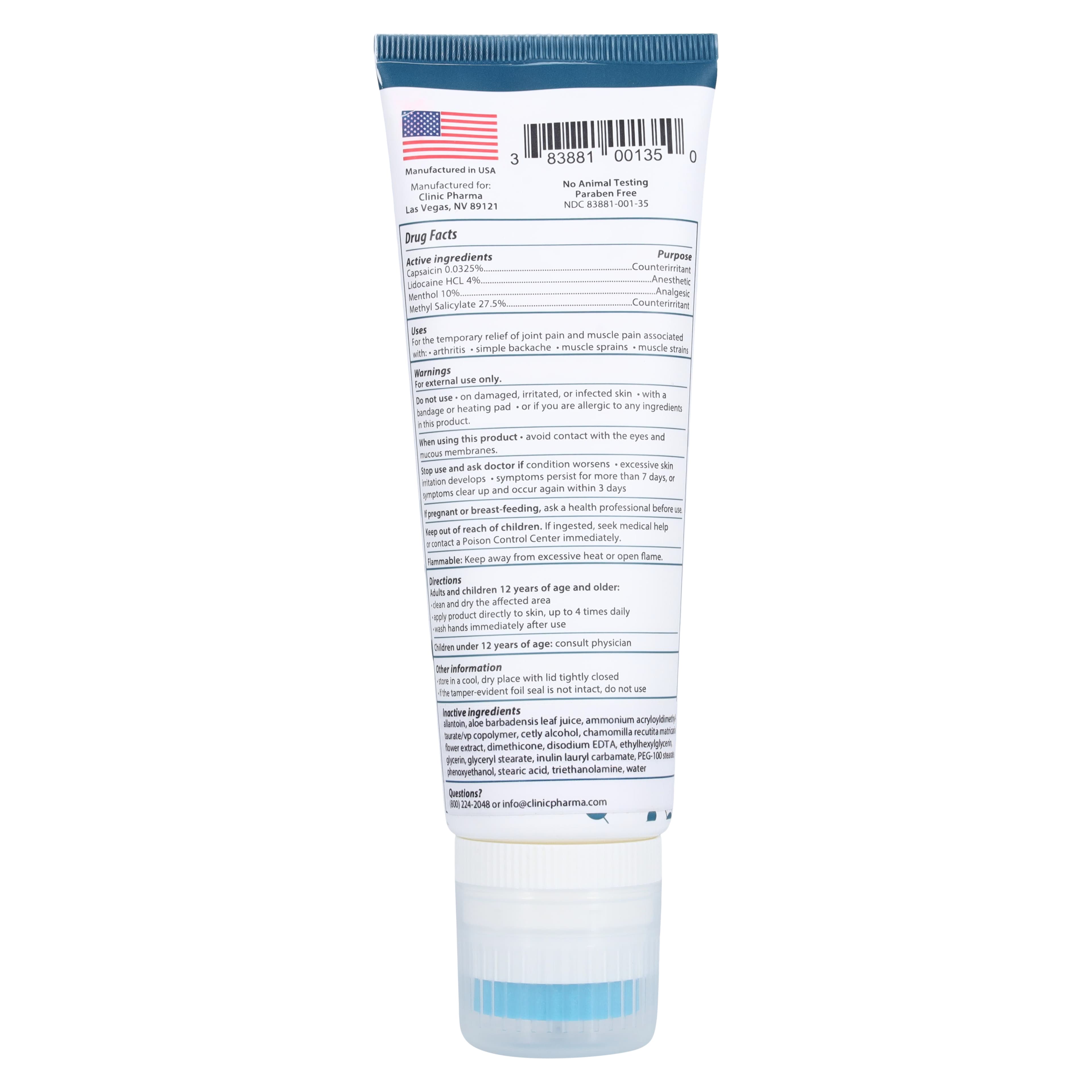 LidoPro Ointment 4% (Lidocaine 4%) thumbnail 2