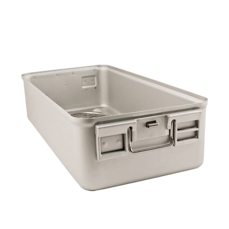SklarLite Sterilization Container, Non-Perforated, 23x11x5" Anodized Aluminum, Reusable, Each - SklarLite Steri Cntnr Non-Perf - Image 1