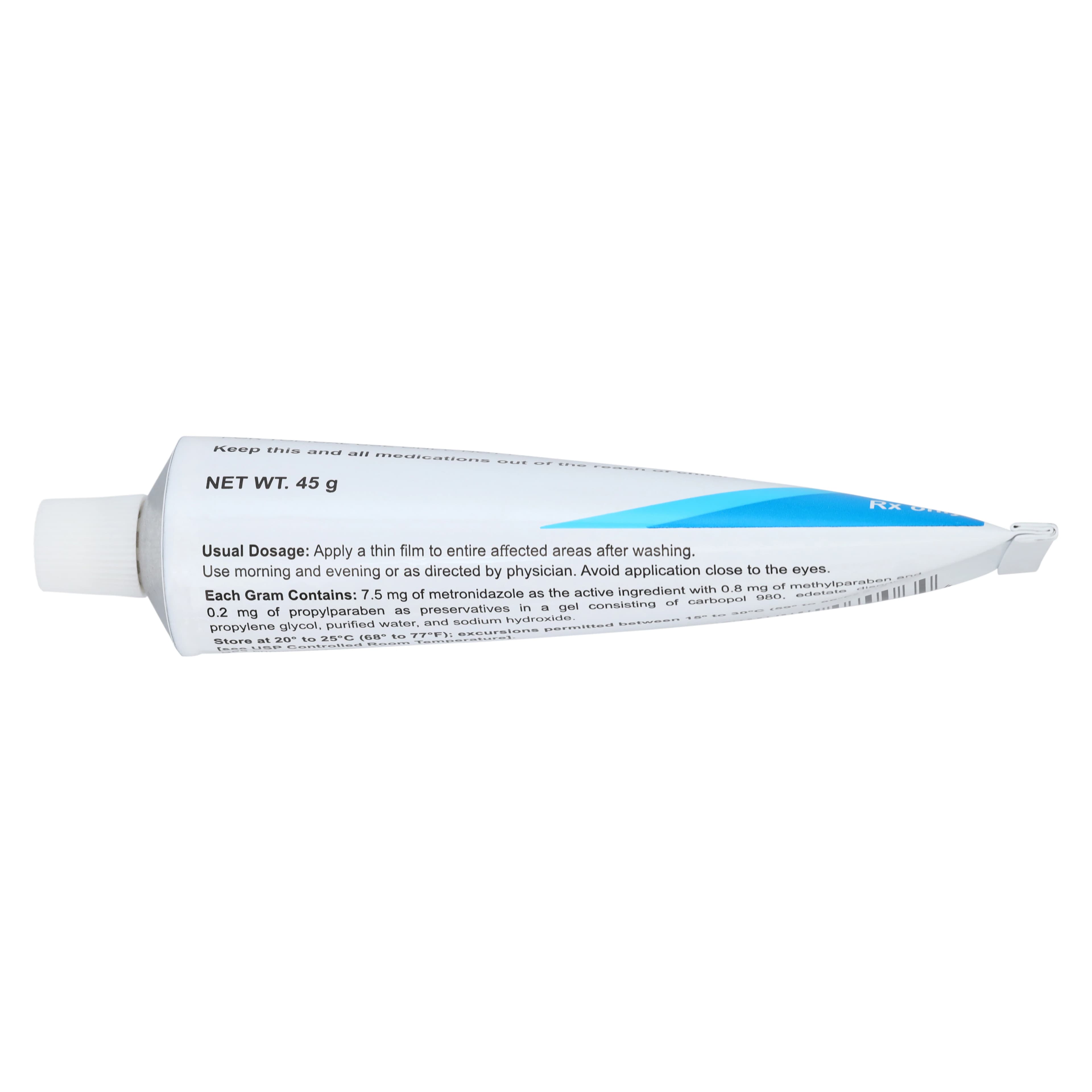 Metronidazole Topical Gel 0.75%, 45g Tube thumbnail 3