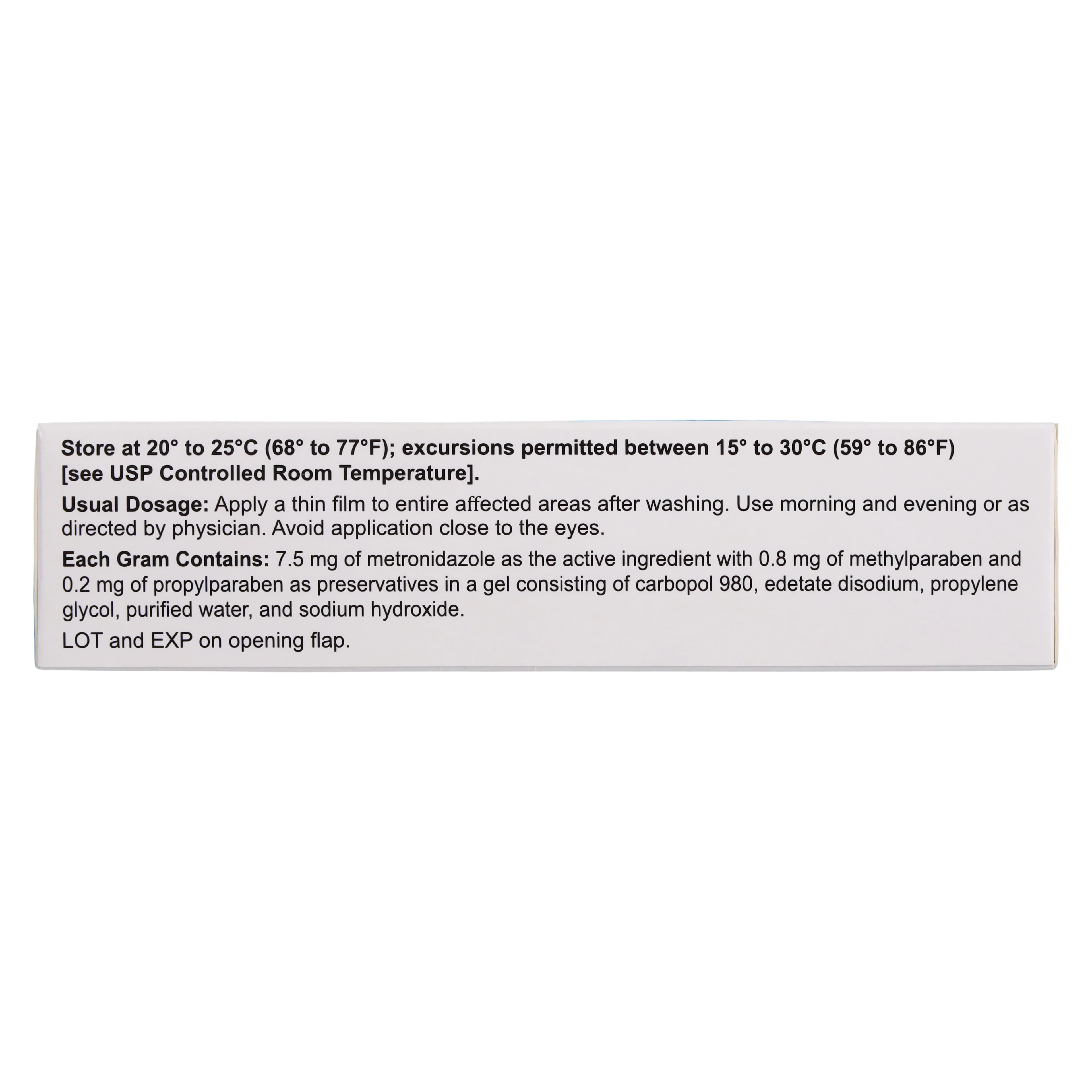 Metronidazole Topical Gel 0.75%, 45g Tube thumbnail 5
