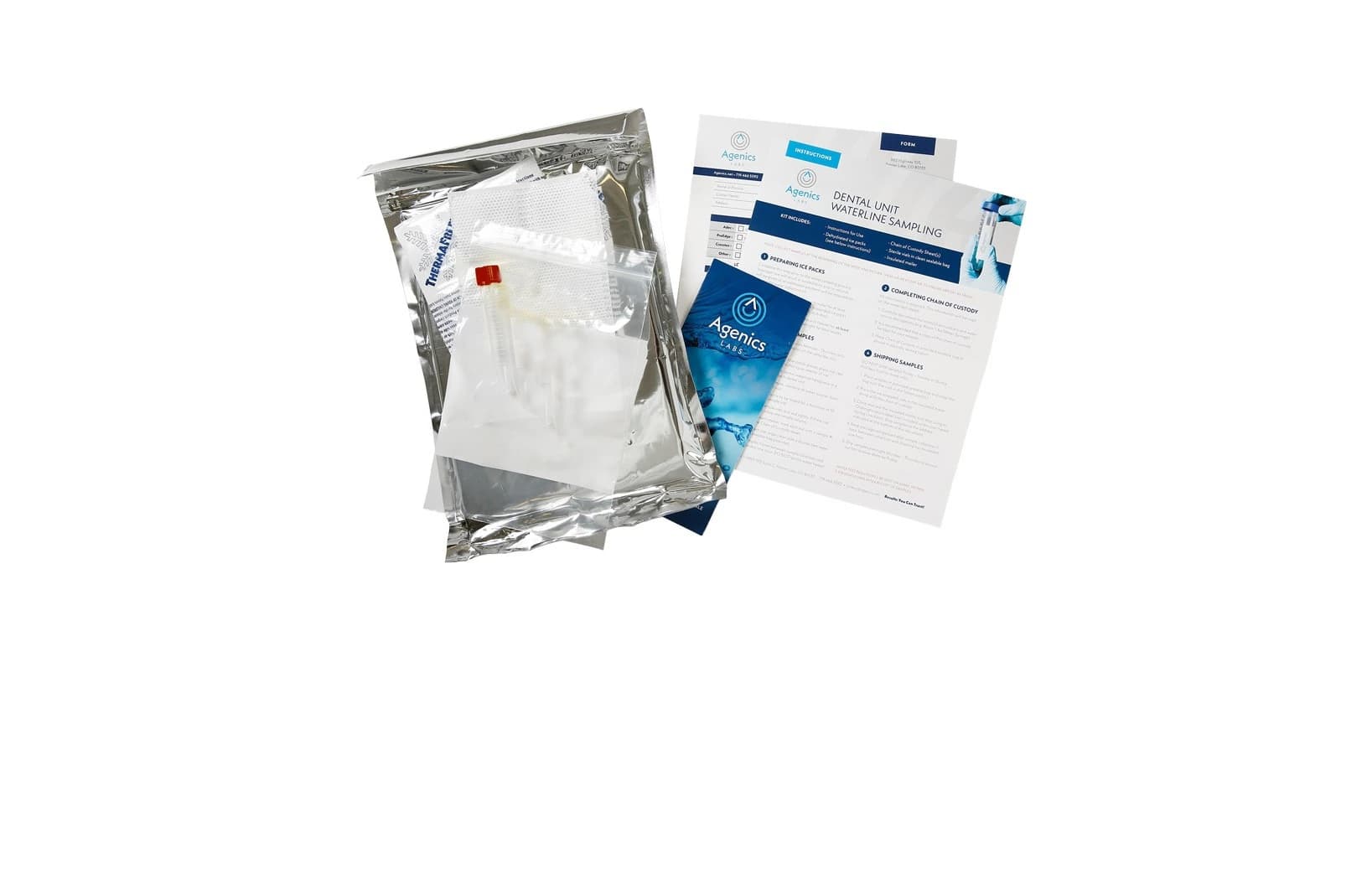 Healthfirst RapidCheck Mail In Water Test Kit, 1 Vial with OnTraq Reporting - RapidCheck Mail In Water Test - Image 1
