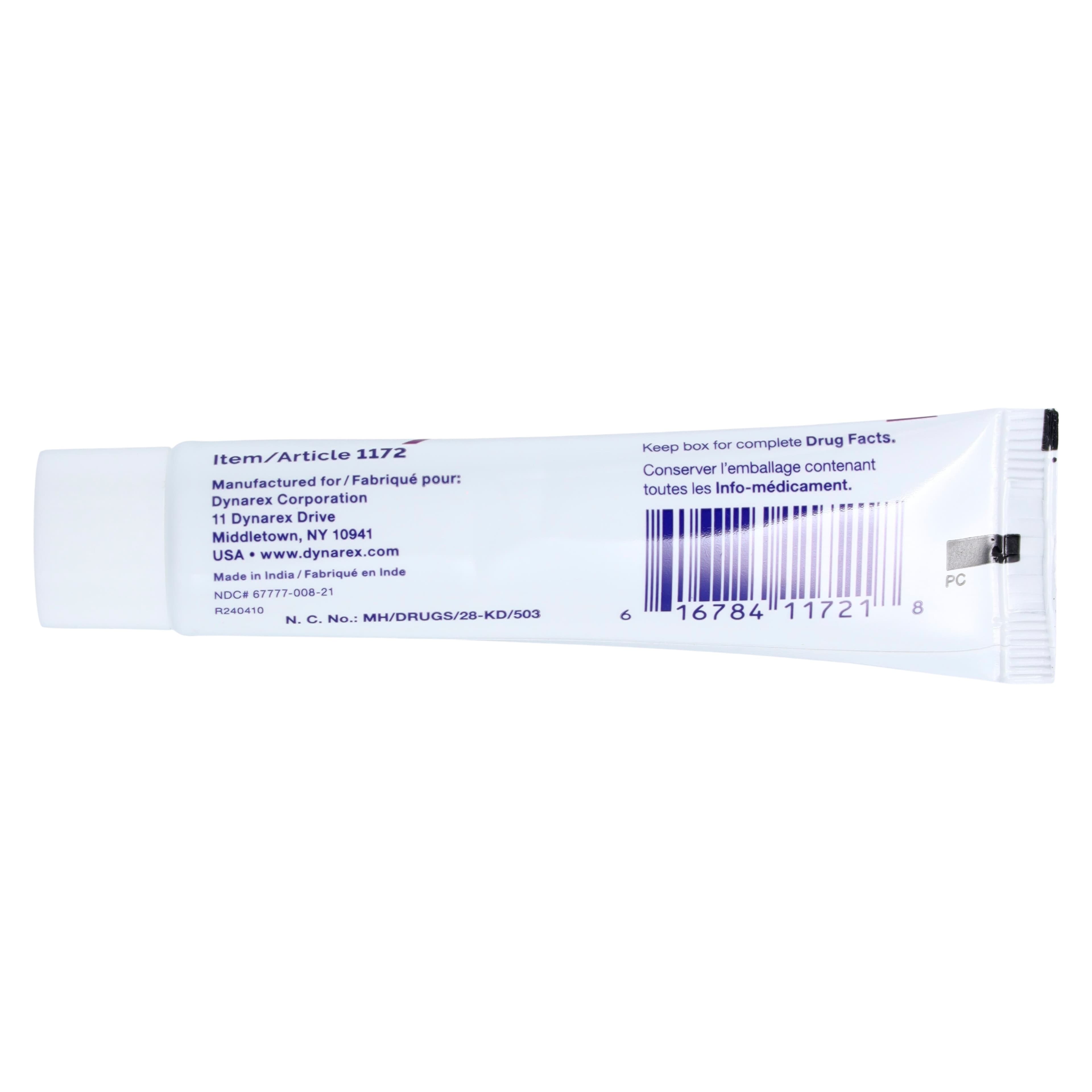 Dynarex Bacitracin Zinc Ointment, 500 units/g, 0.5 oz Tube thumbnail 4
