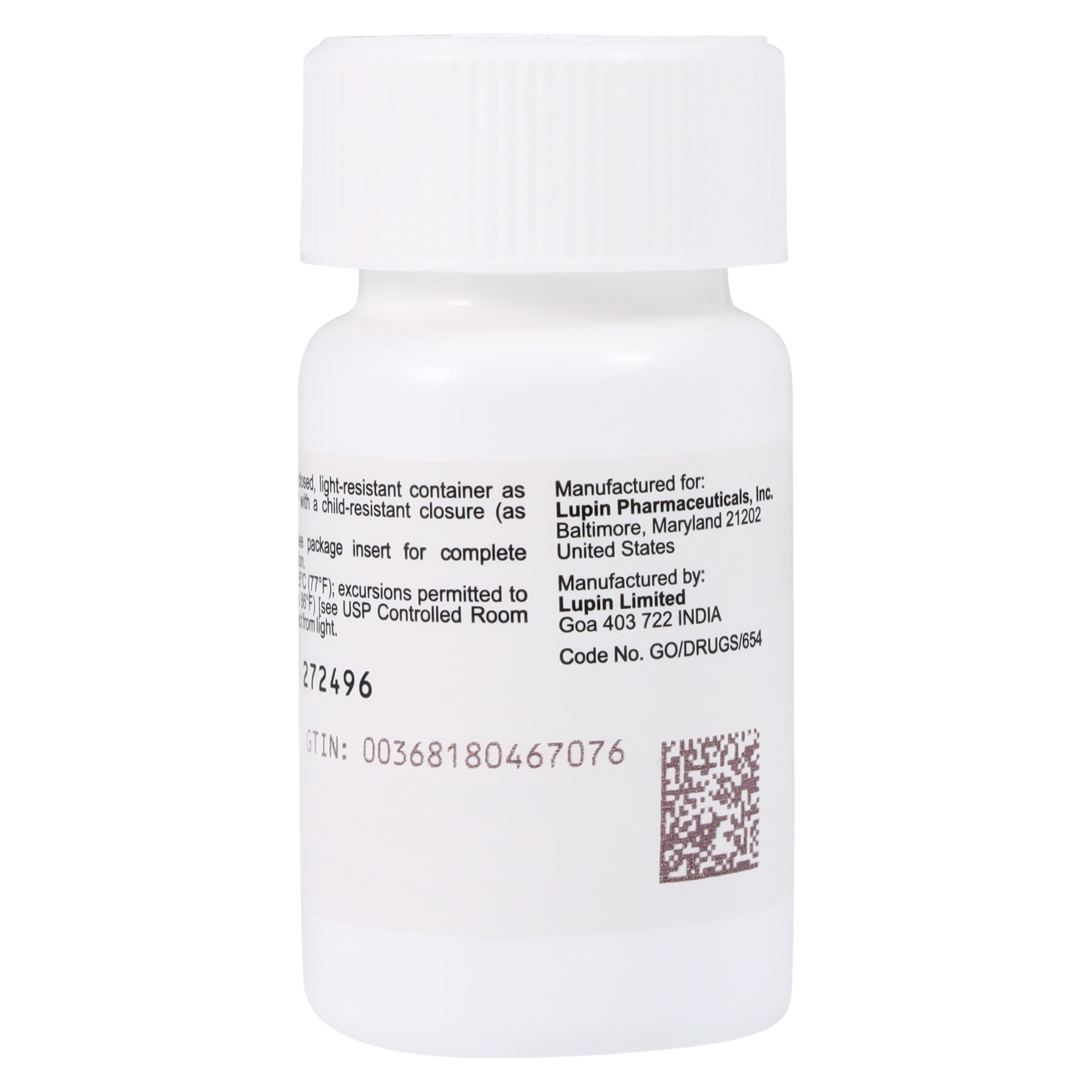 Lovastatin Tablets, 10mg, 60/Bottle thumbnail 3