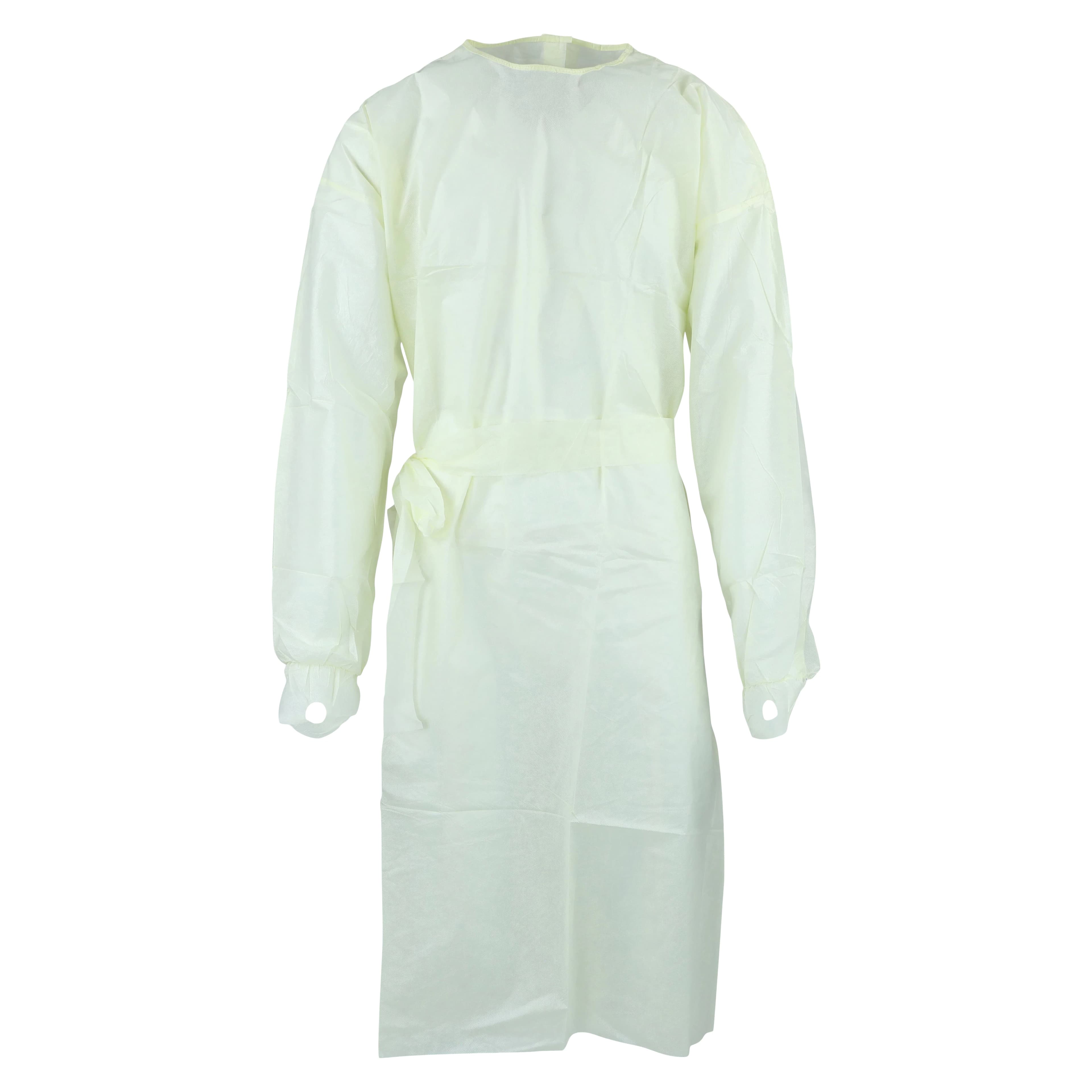 Amd Ritmed VersaGown Isolation Gown, AAMI Level 2, Full Back, Thumbloop, Elastic Cuff, X-Large, Non-Sterile, Disposable, 100/Case - DYLS VERSAGOWN ISO GOWN - Image 1