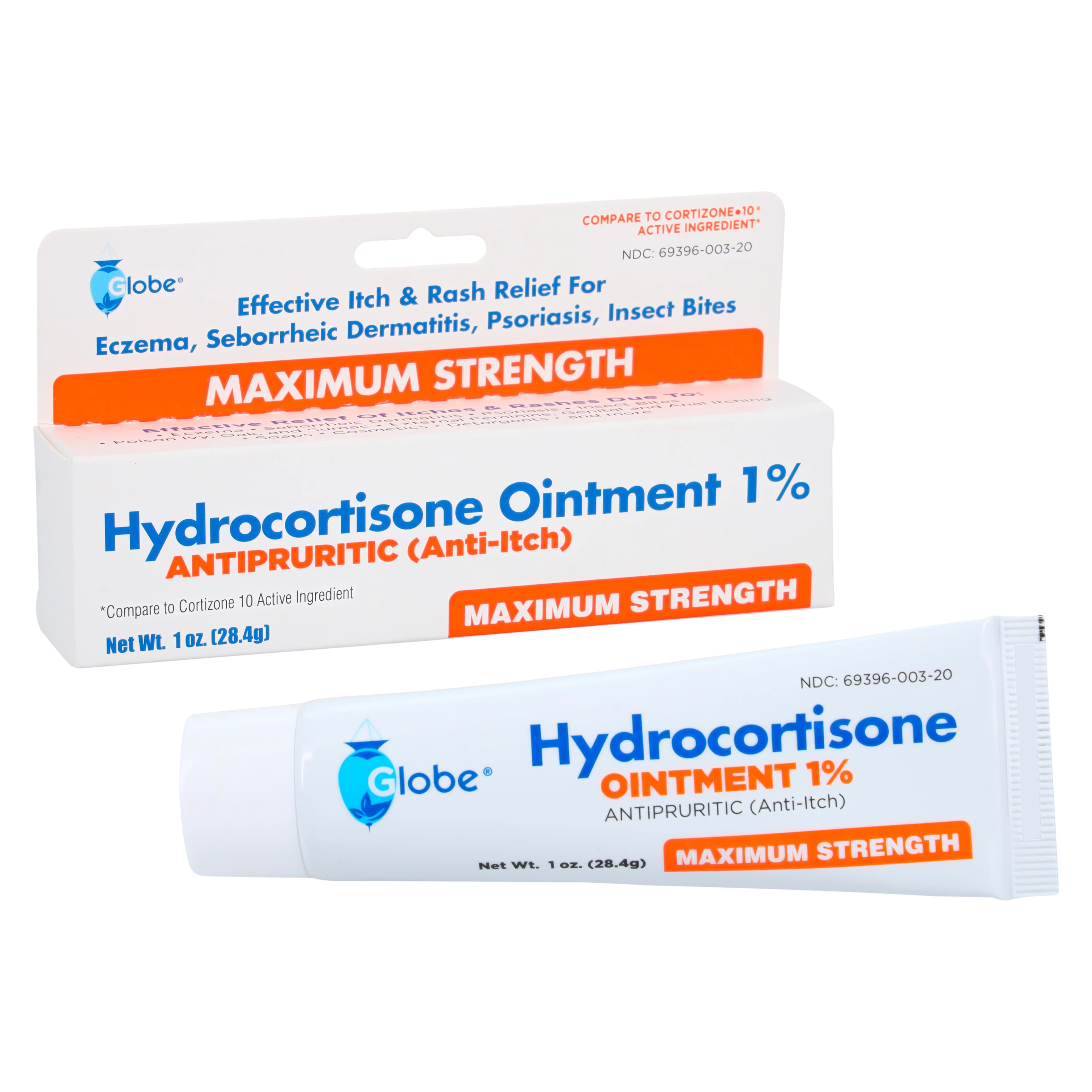 Hydrocortisone Ointment OTC 1%, 1 oz Tube - Hydrocortisone Ointment OTC - Image 1