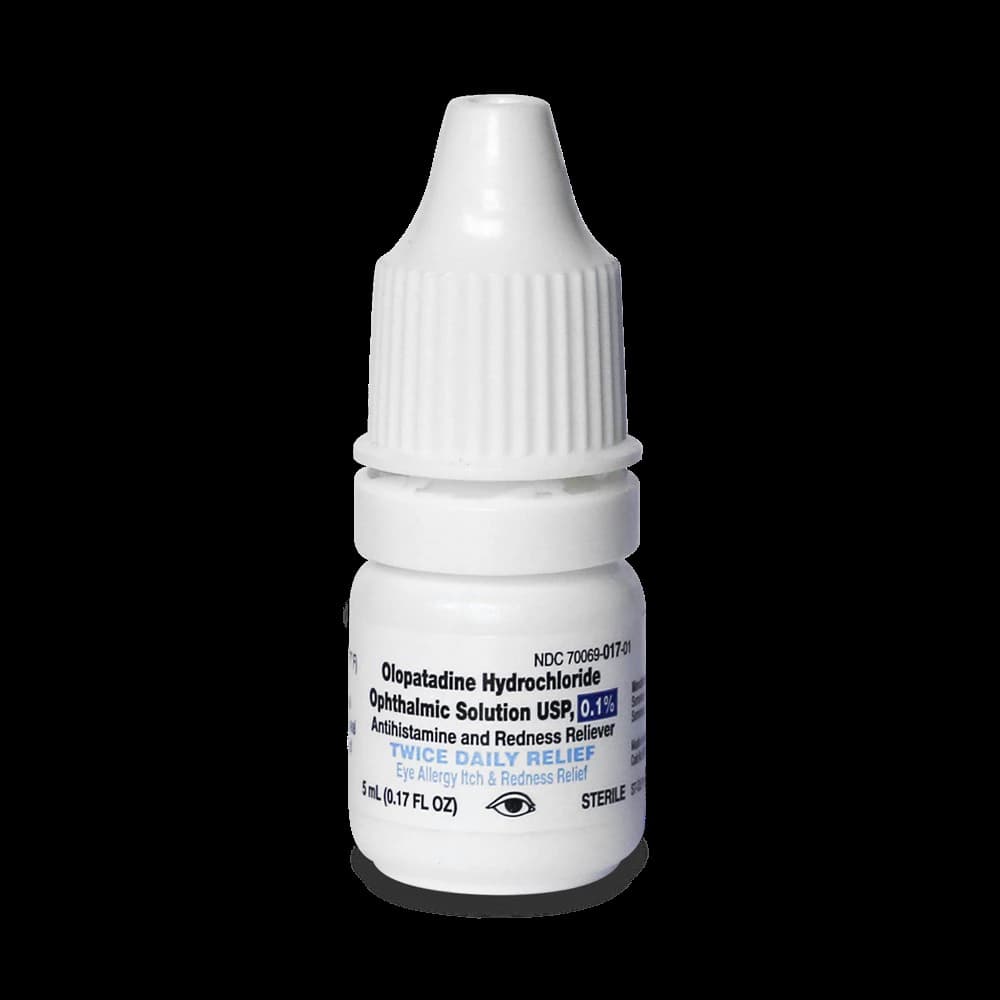 Olopatadine HCl Ophthalmic Solution 0.1%, 5 mL Bottle - Olopatadine HCl Ophth Sol - Image 1