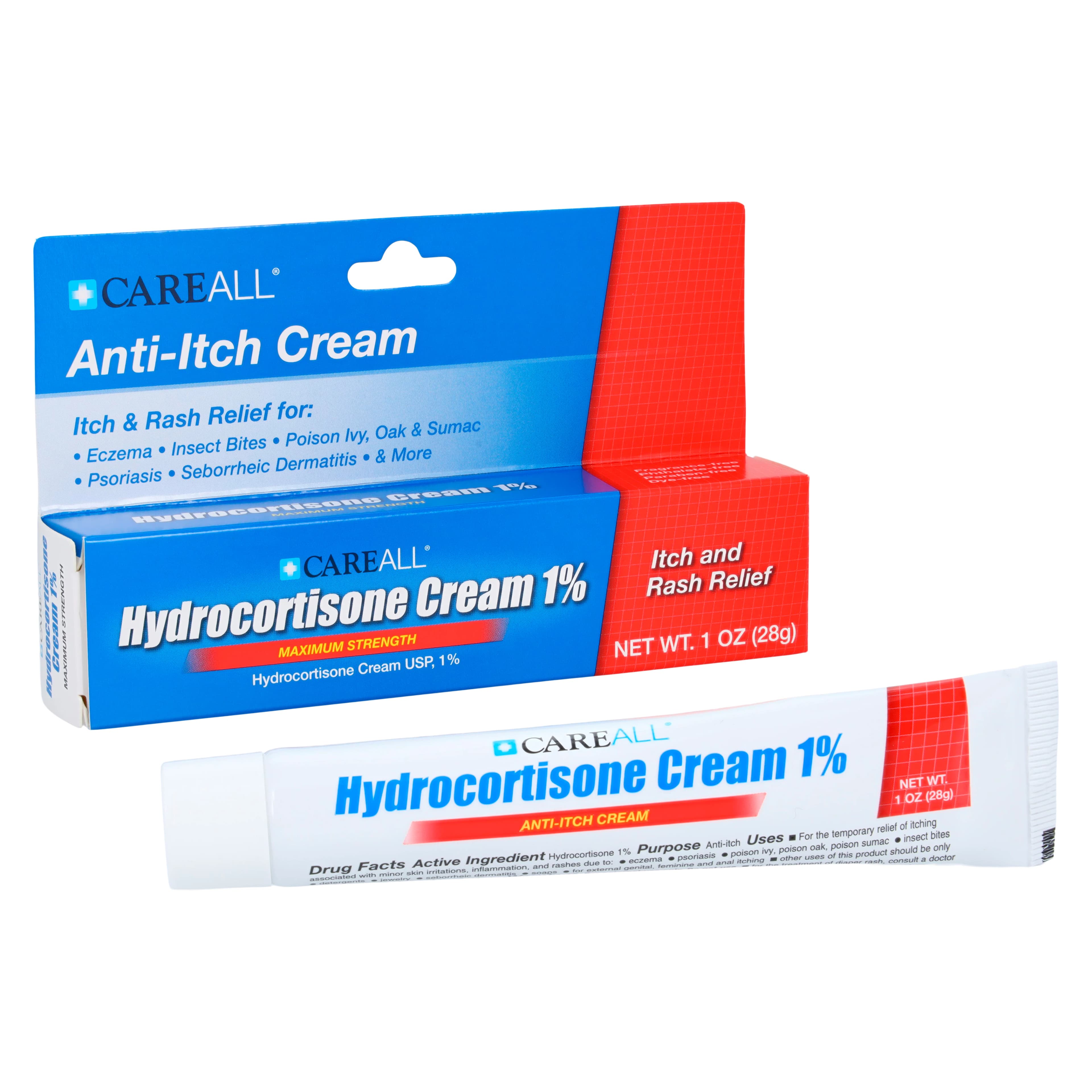 Hydrocortisone Cream OTC, 1%, 1 oz Tube - Hydrocortisone Cream OTC - Image 1