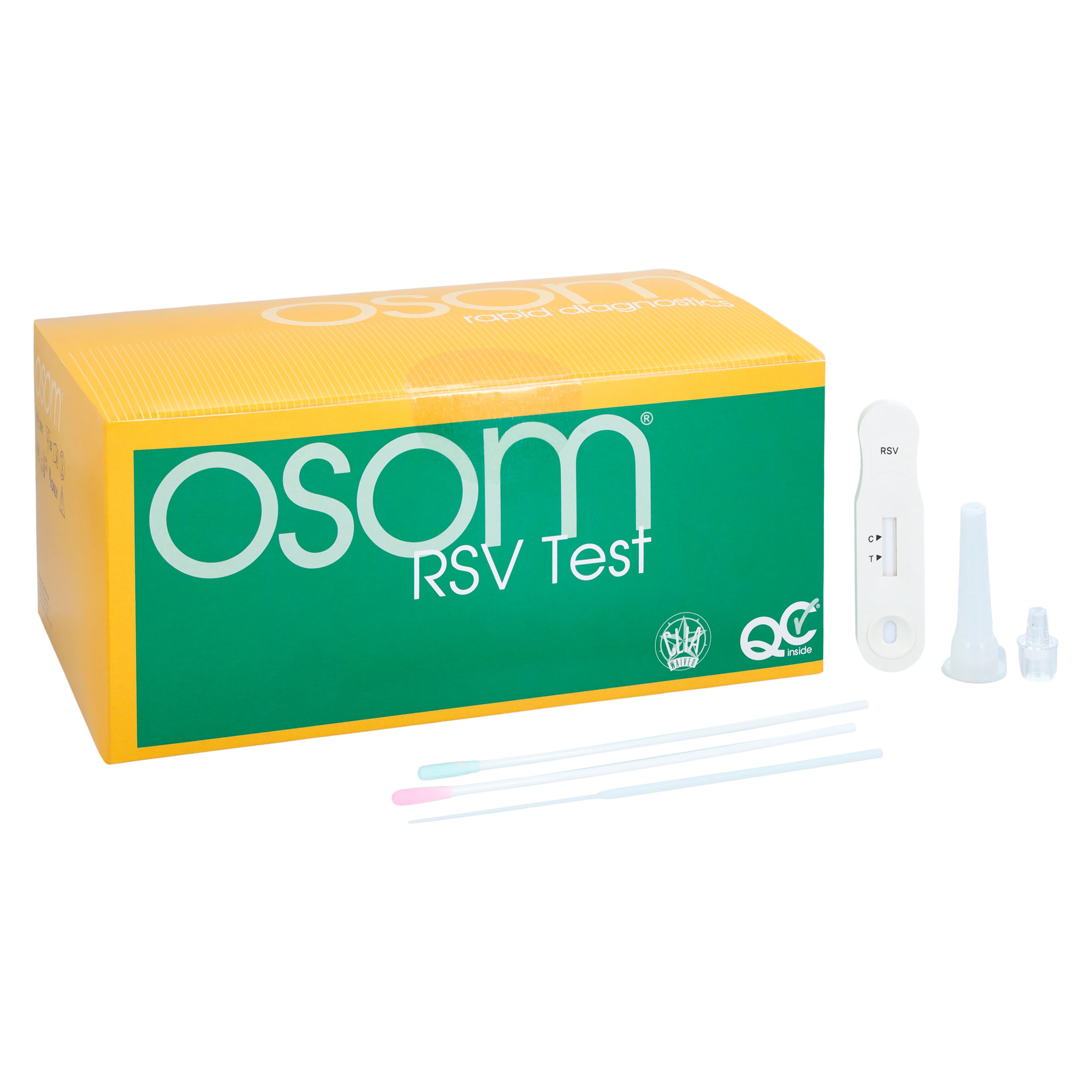 OSOM RSV Test Kit, CLIA Waived, 25 Tests/Box thumbnail 2