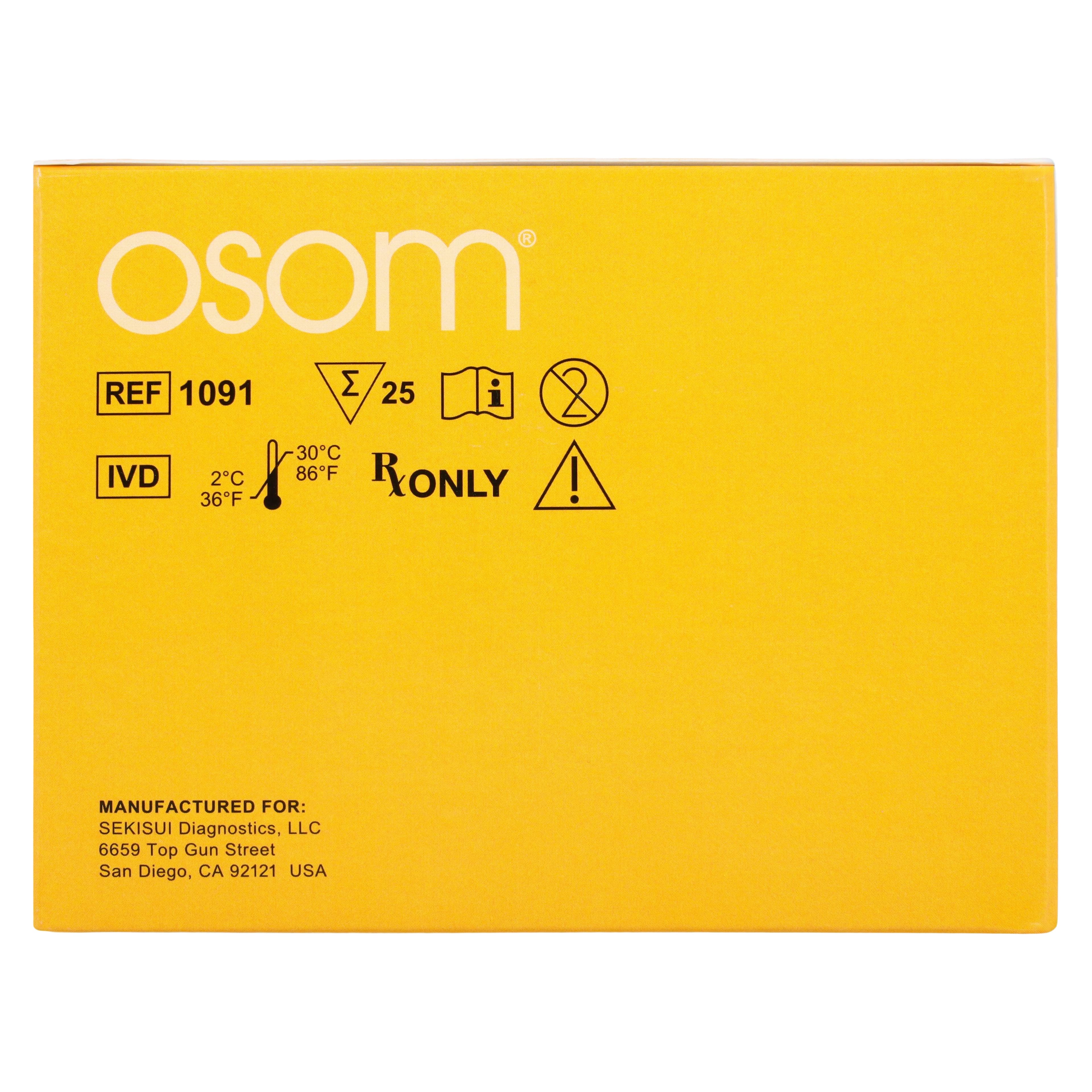 OSOM RSV Test Kit, CLIA Waived, 25 Tests/Box thumbnail 14