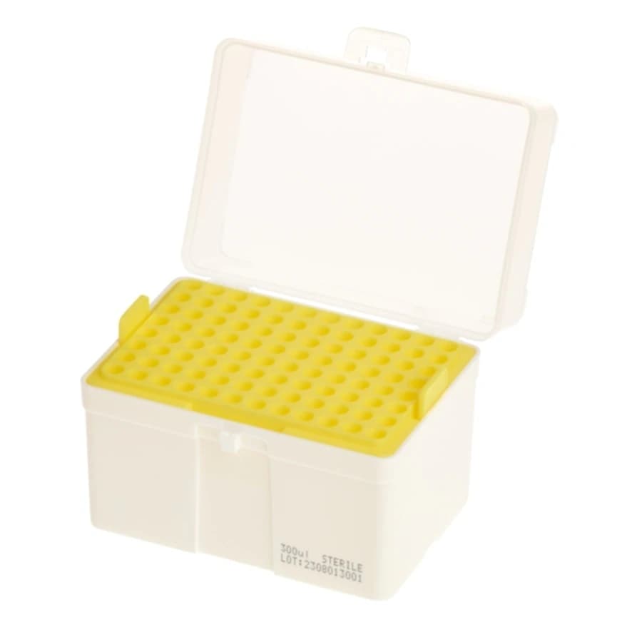 Celltreat Empty Pipette Tip Rack, Polypropylene, Gray, 200/300µL, 20/Case - Rack Empty Pipette 200/300uL - Image 1