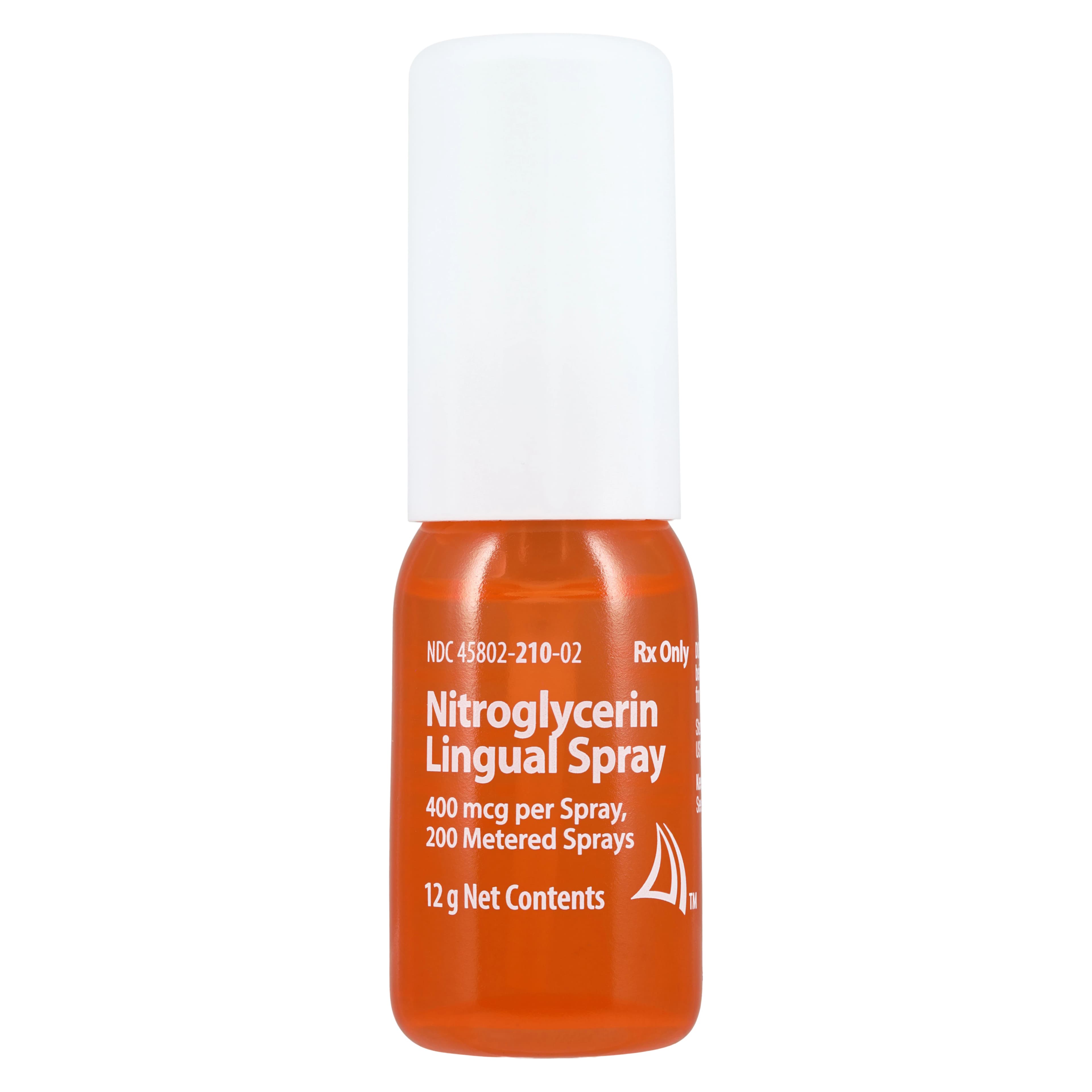 Nitroglycerin Lingual Spray 400mcg/Spray, 200 Sprays per Bottle (Padagis) thumbnail 2