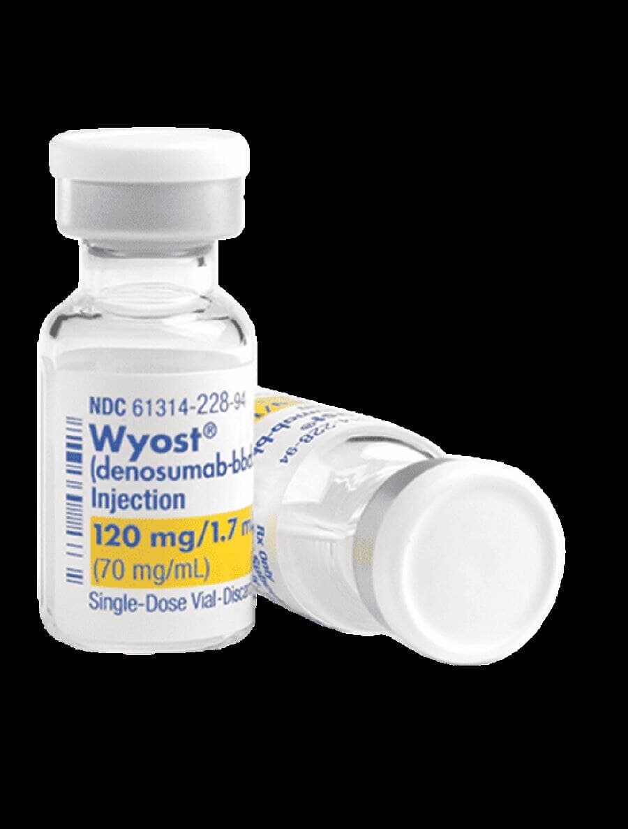 Wyost (denosumab-bddz) Injection, 120 mg Single-Dose Vial, 1.7 mL thumbnail 2