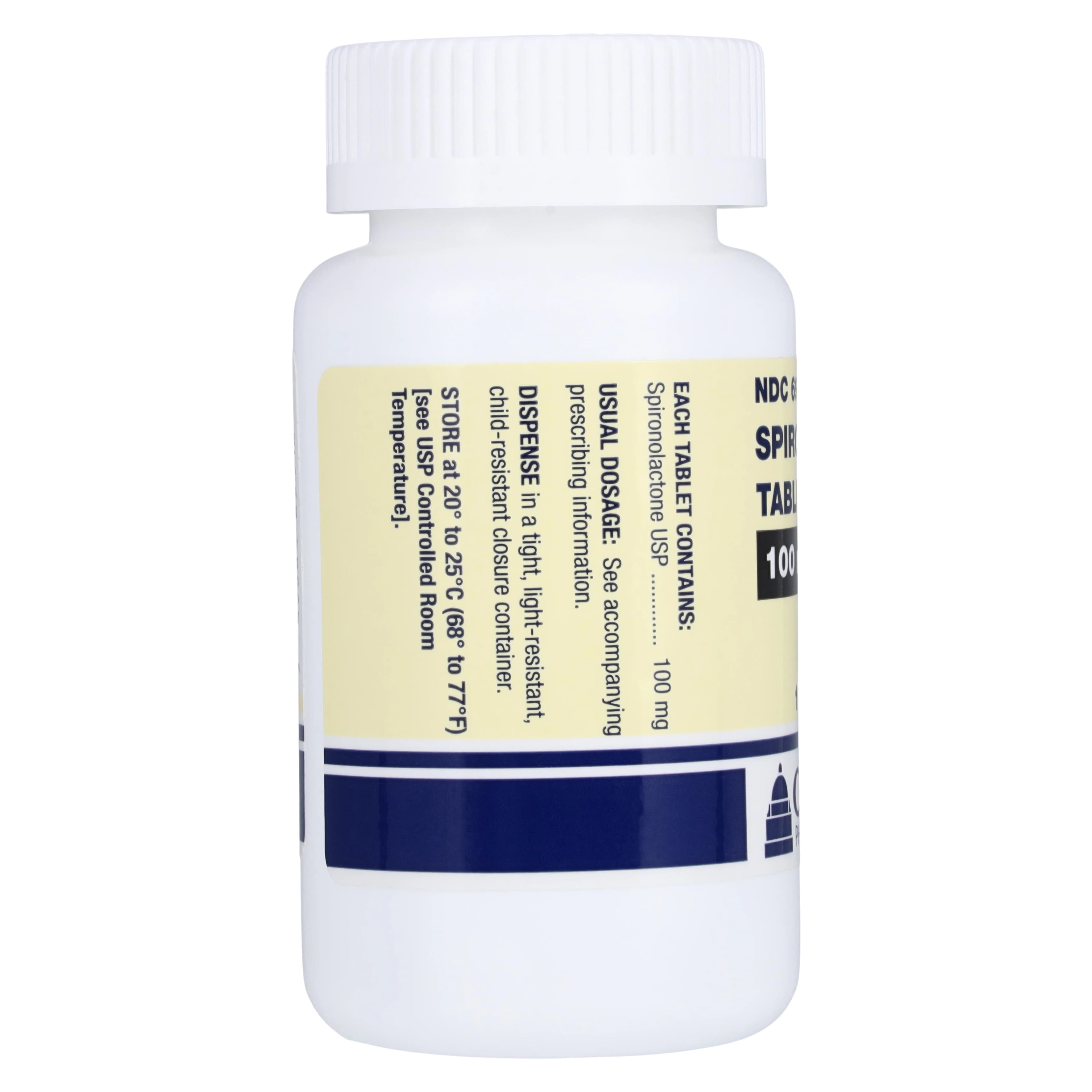 Spironolactone Tablets 100mg, 100/Bottle, Oxford Pharmaceuticals thumbnail 2