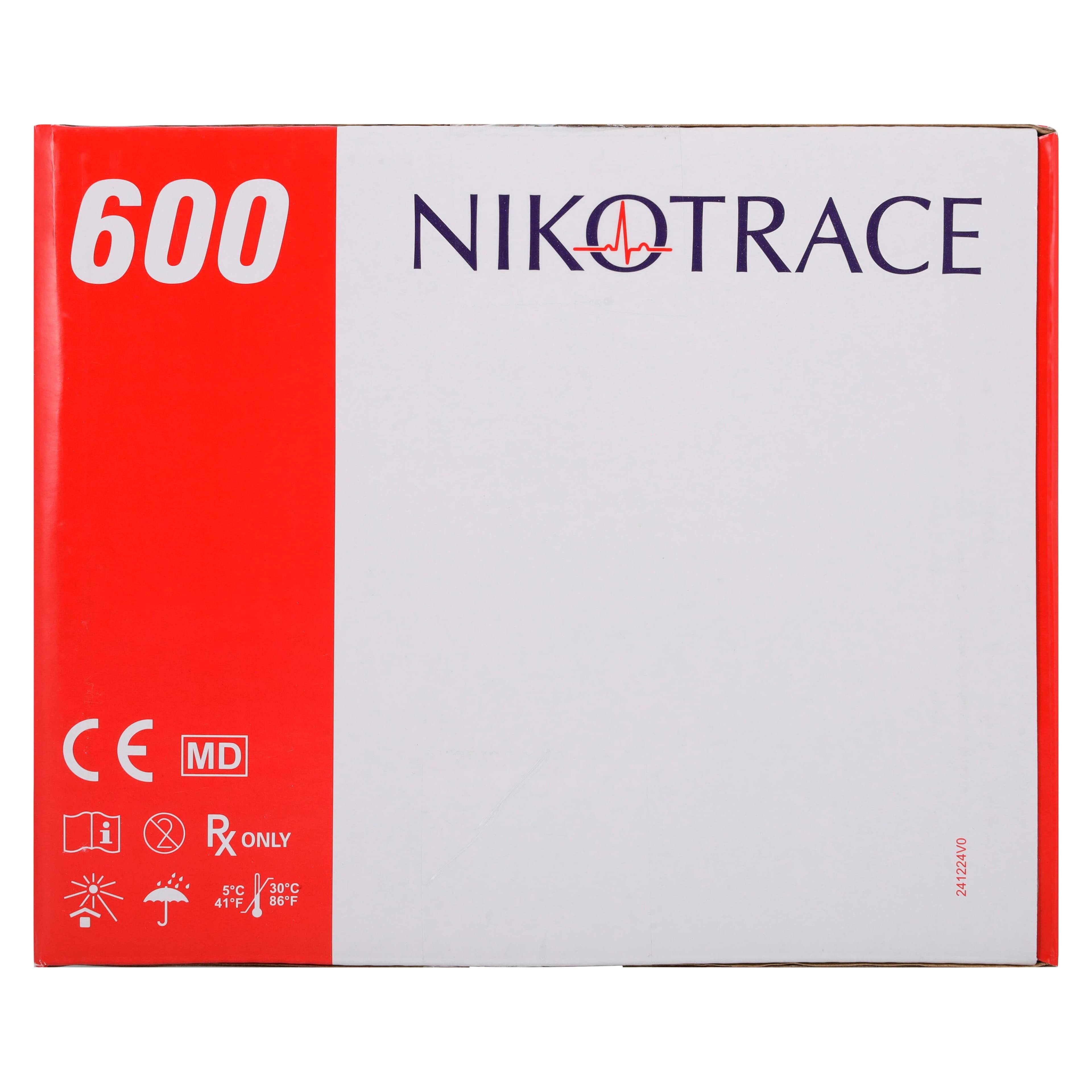 NIKOTRACE ECG Monitoring Electrodes, Adult/Child, Wet Gel Foam Backing, 34x50mm, 3/5/7/10 Lead, Purple, 600/Box thumbnail 4