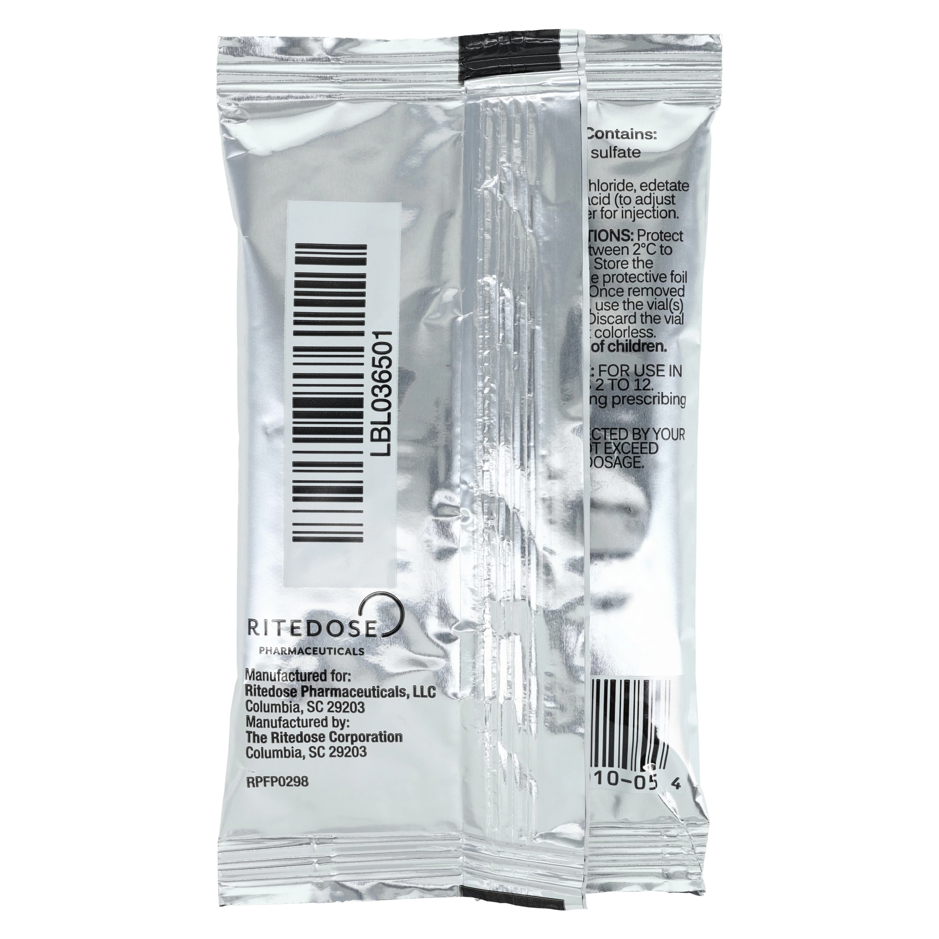 Albuterol Sulfate Inhalation Solution 0.63 mg/3 mL, 25 Unit-Dose Vials per Package thumbnail 4