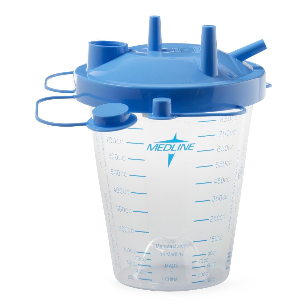 Medline Suction Canister with Filter Lid, 100/Case - Canister Suction w/Filter Lid - Image 1