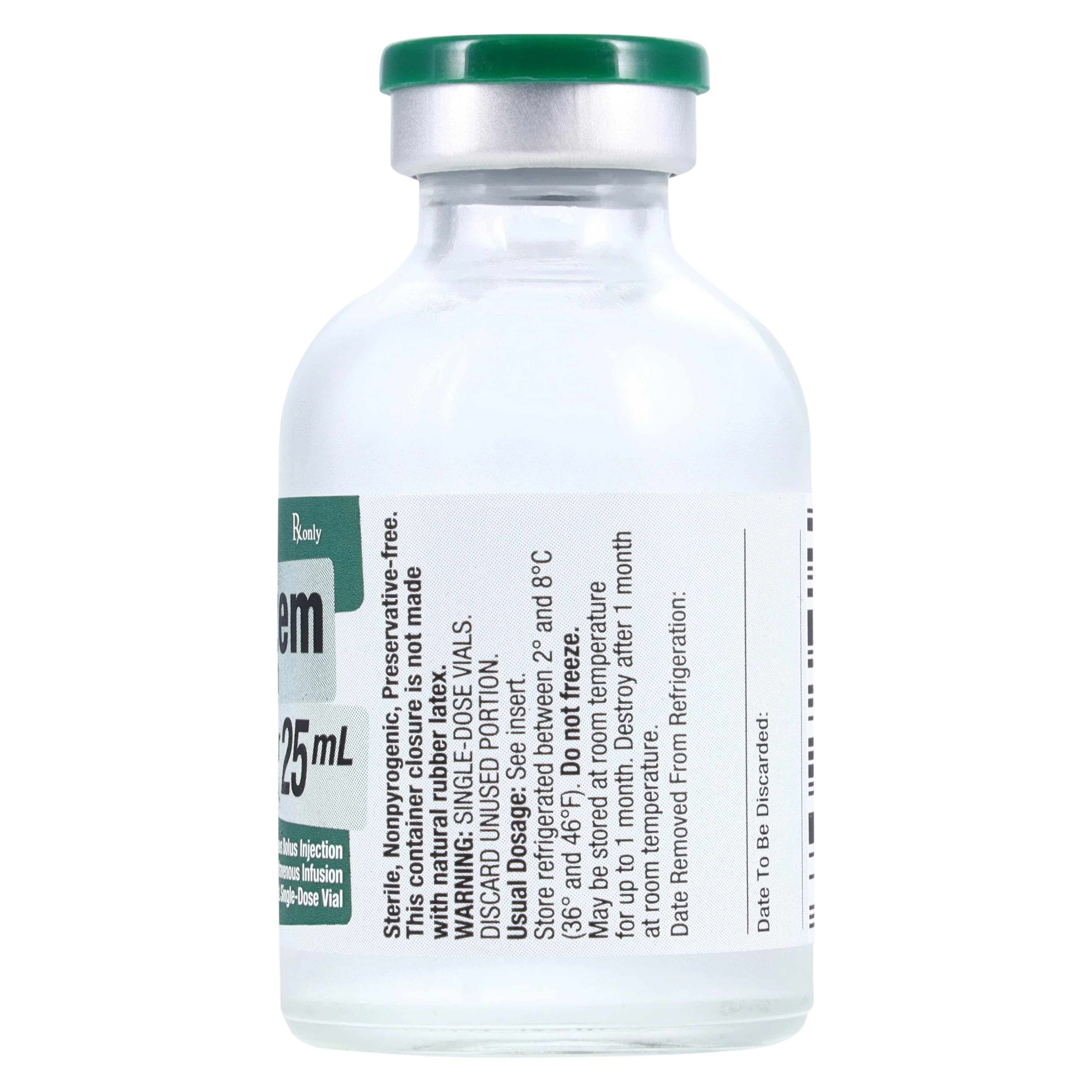 Diltiazem HCl Injection, 5 mg/mL, Single-Dose Vial, 25 mL, 10/Package thumbnail 3