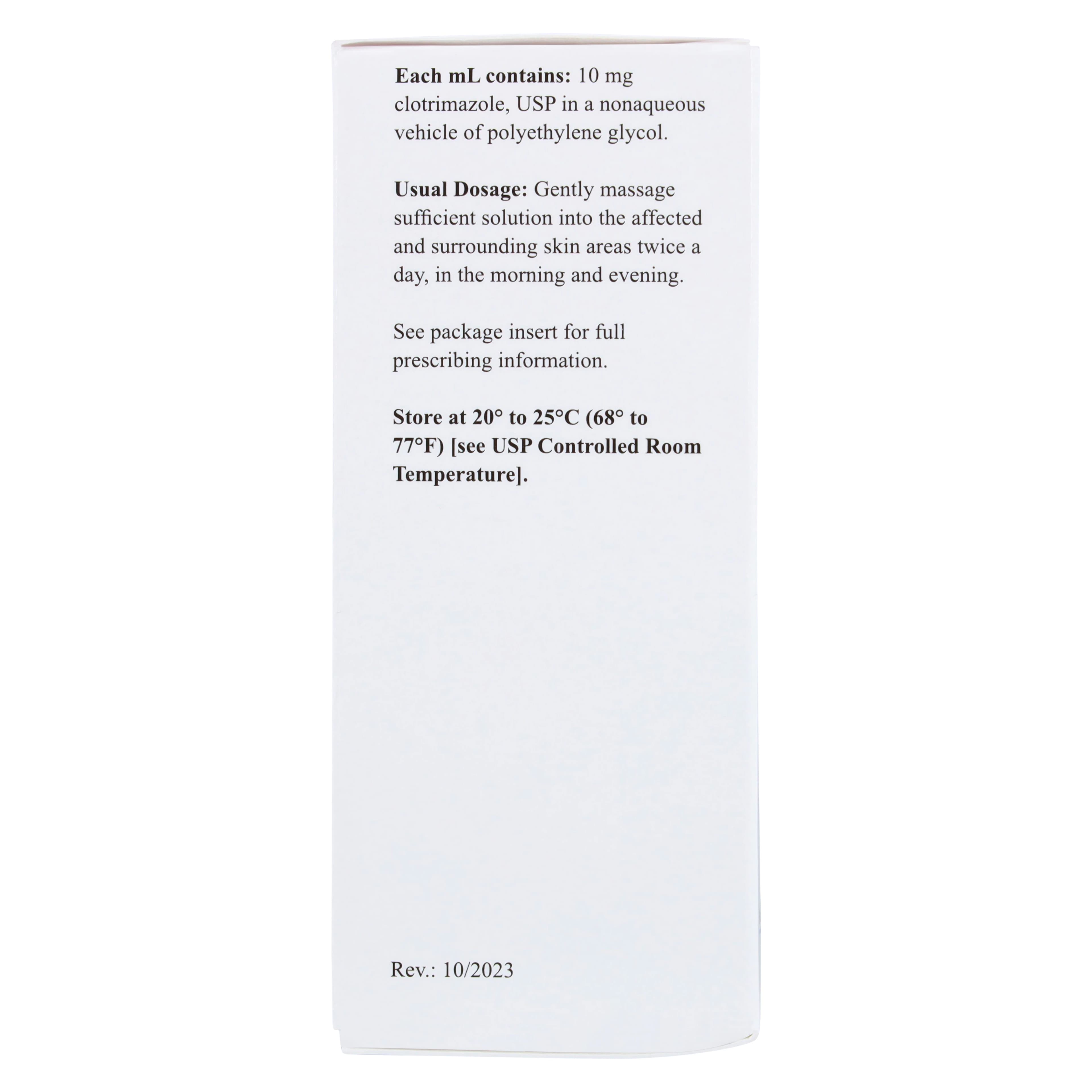 Clotrimazole Topical Solution 1%, 30 mL Bottle, Sciegen Pharmaceuticals thumbnail 4