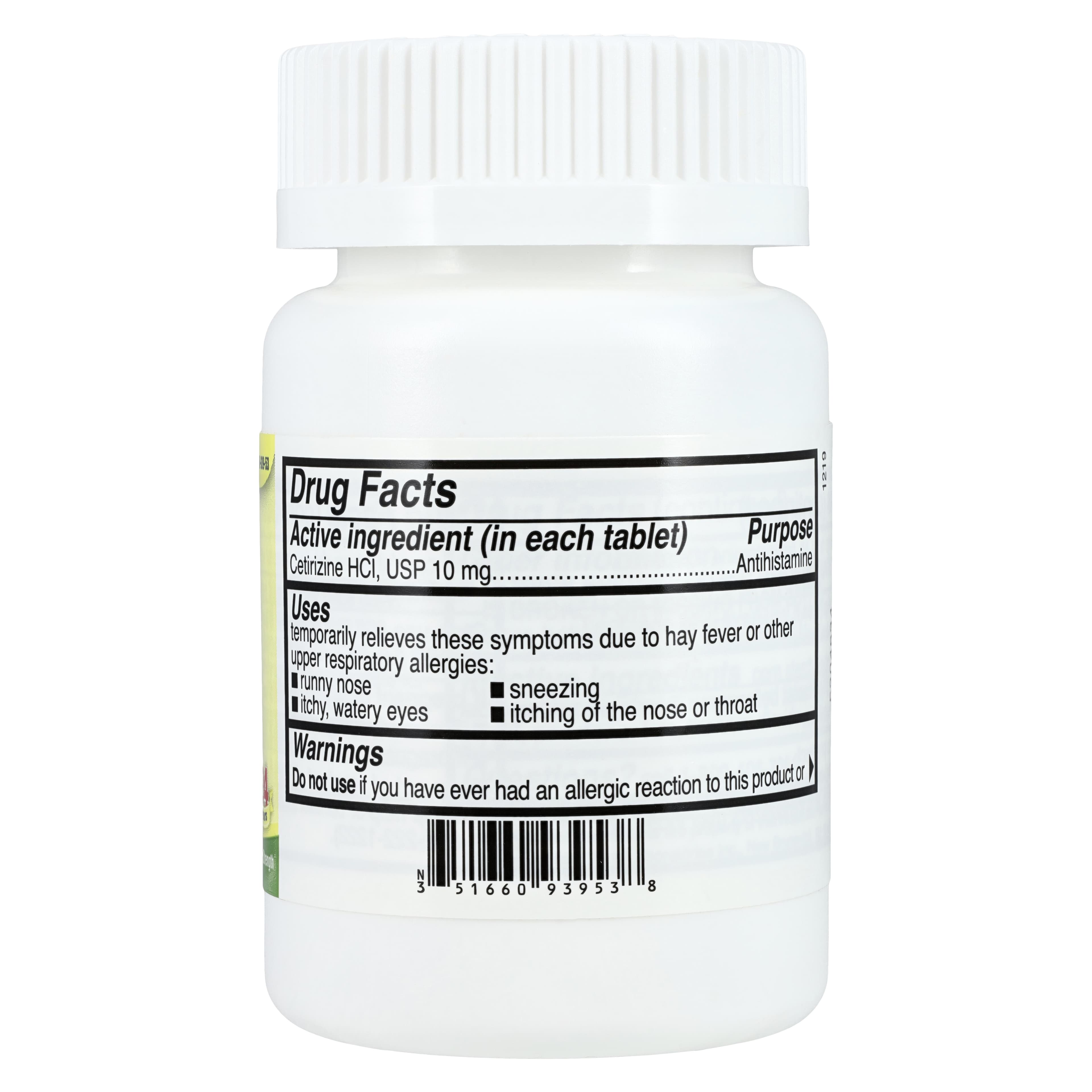 Cetirizine HCl Tablets 10 mg, 300 Count Bottle thumbnail 2