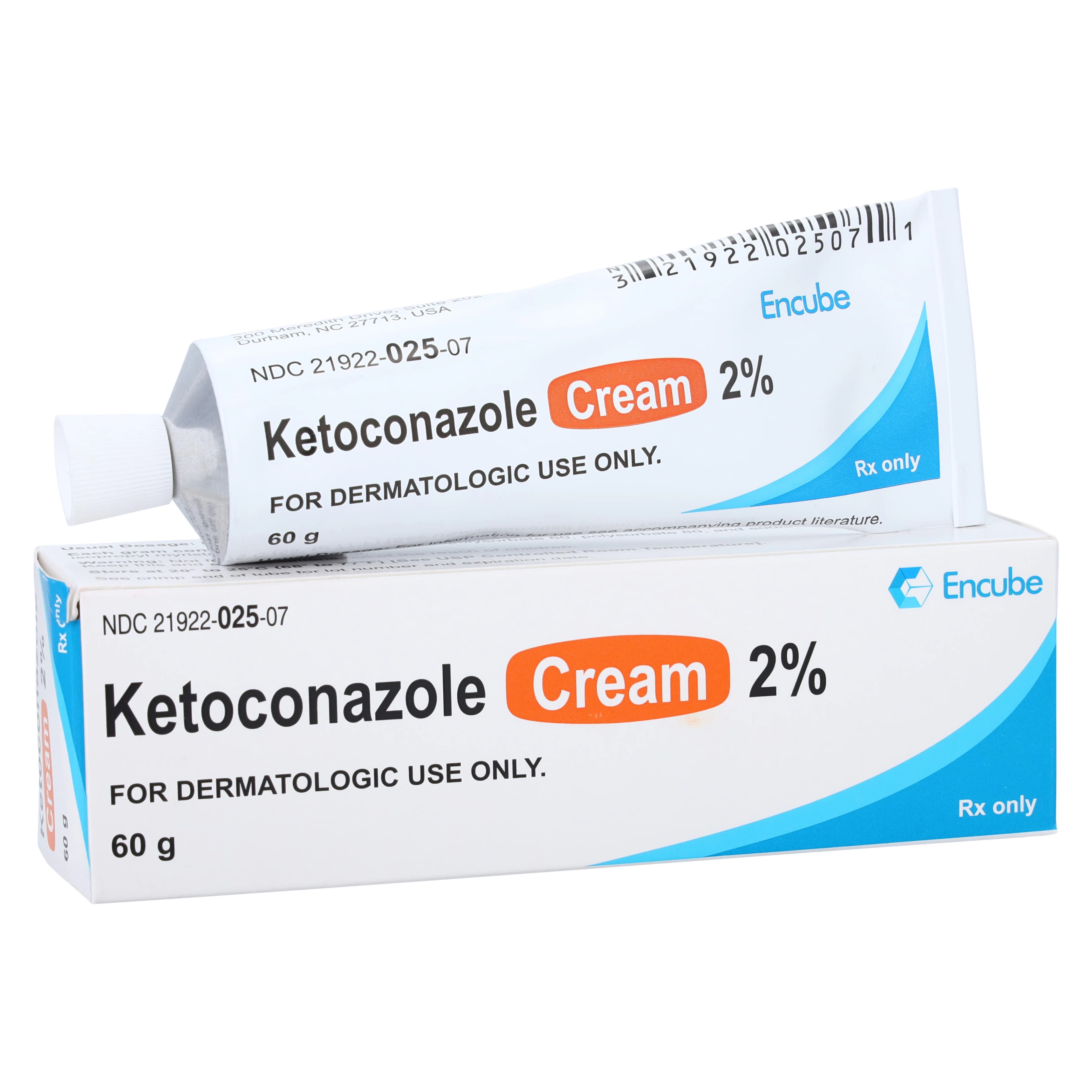Ketoconazole Cream 2%, 60g Tube, Encube Ethicals Inc - Ketoconazole Cream - Image 1