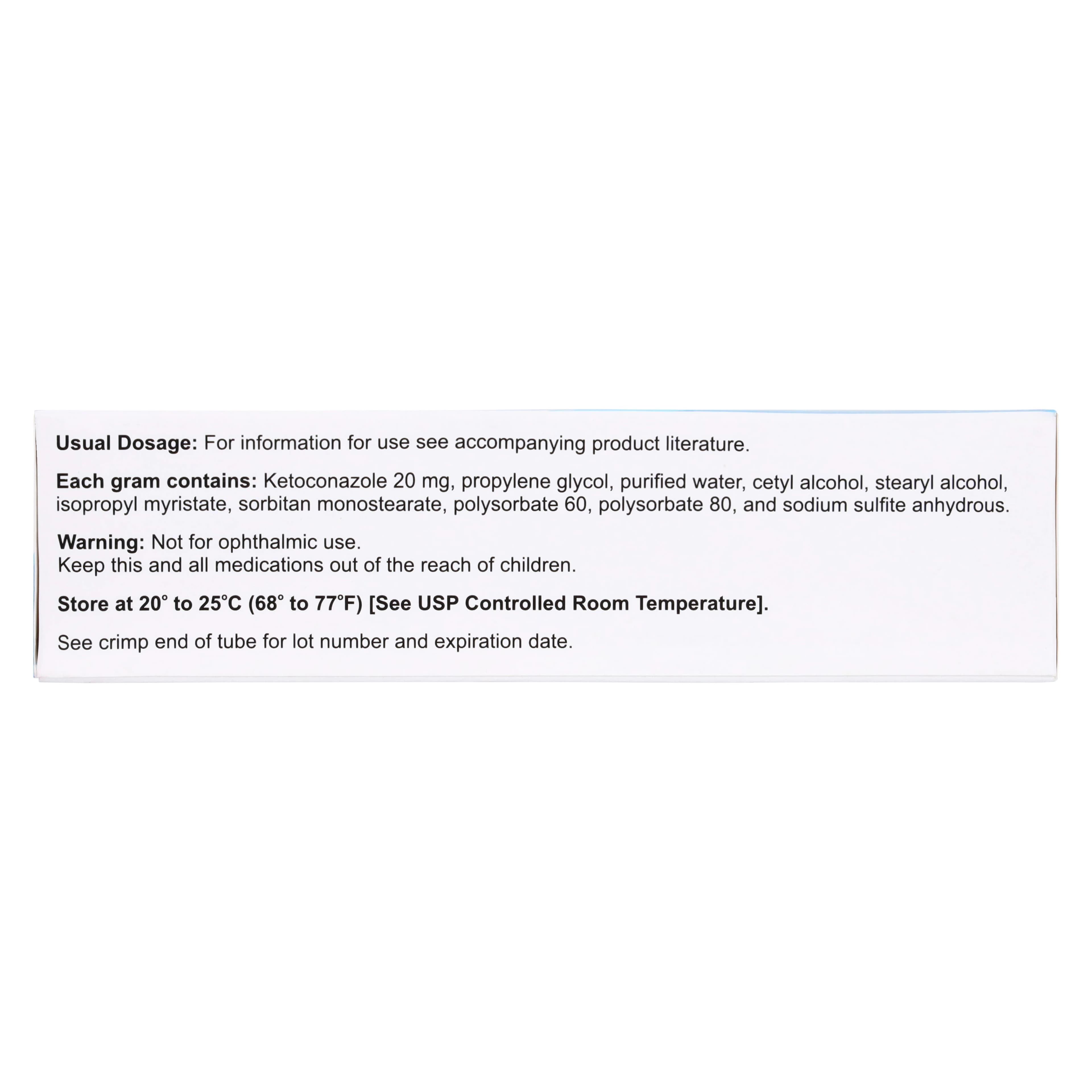 Ketoconazole Cream 2%, 60g Tube, Encube Ethicals Inc thumbnail 5