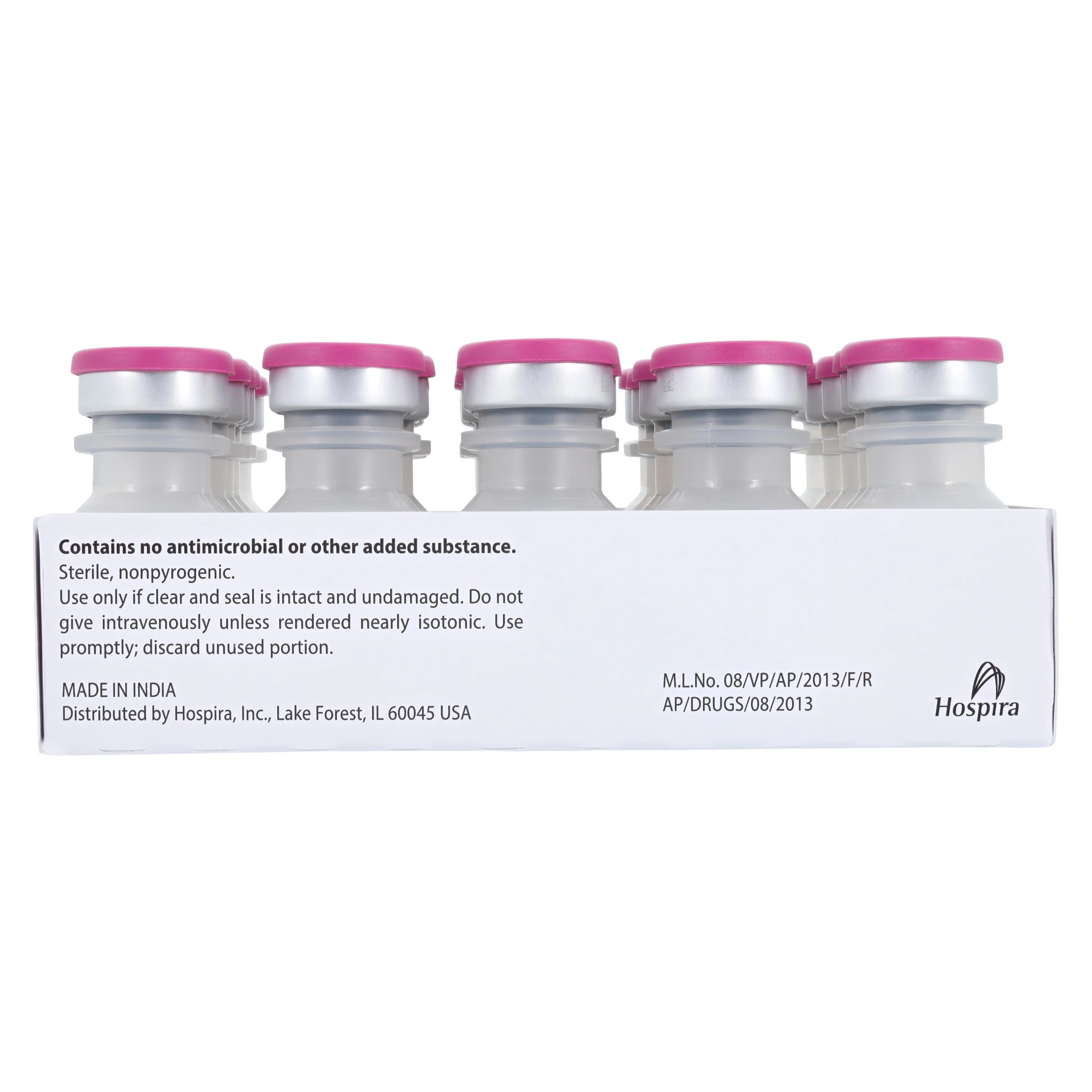 VIZ Sterile Water for Injection, Single-Dose Vial, 10 mL, 25/Package thumbnail 5