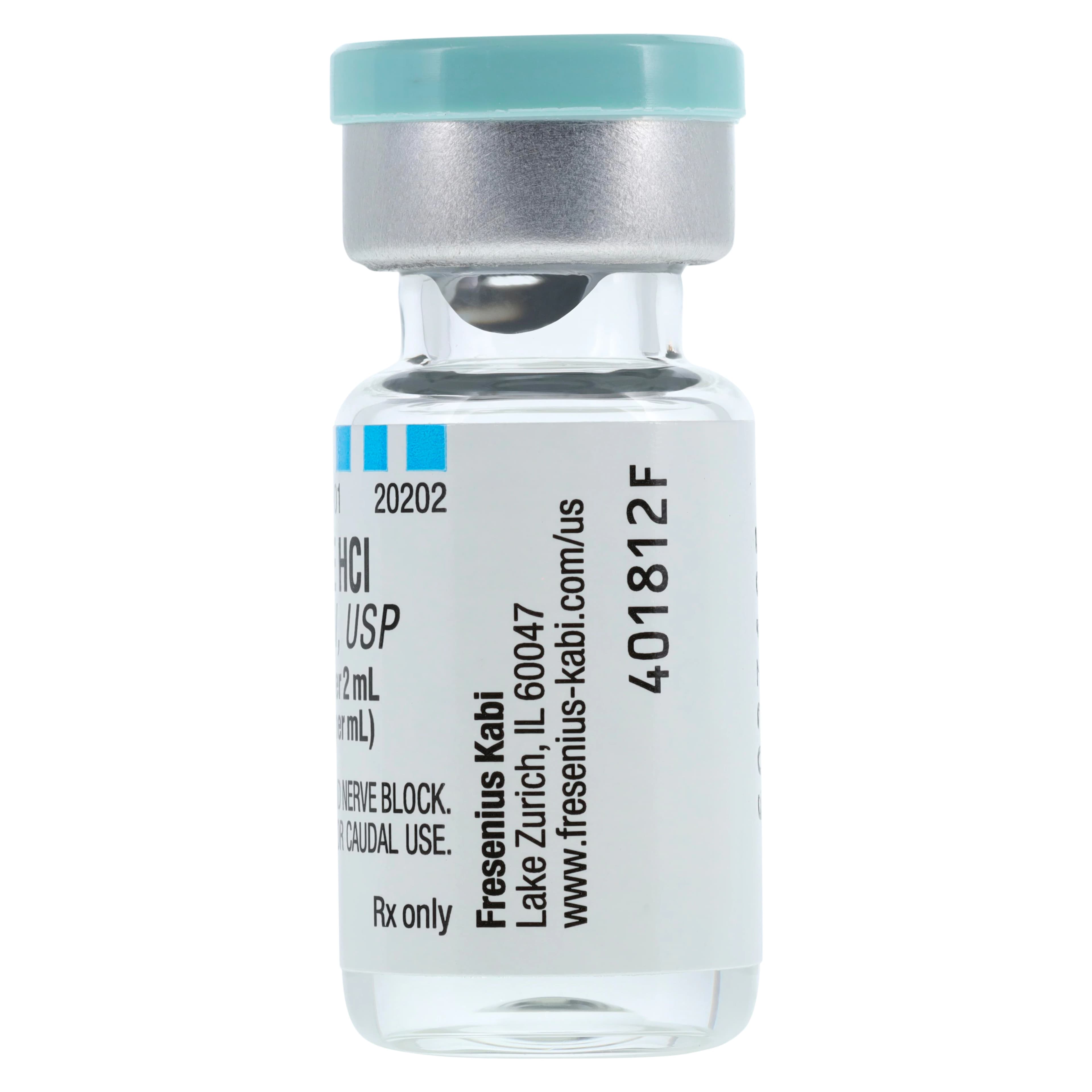 Lidocaine HCl Injection 2% Single-Dose Vial, 2 mL, 25/Package (Fresenius Kabi) thumbnail 3