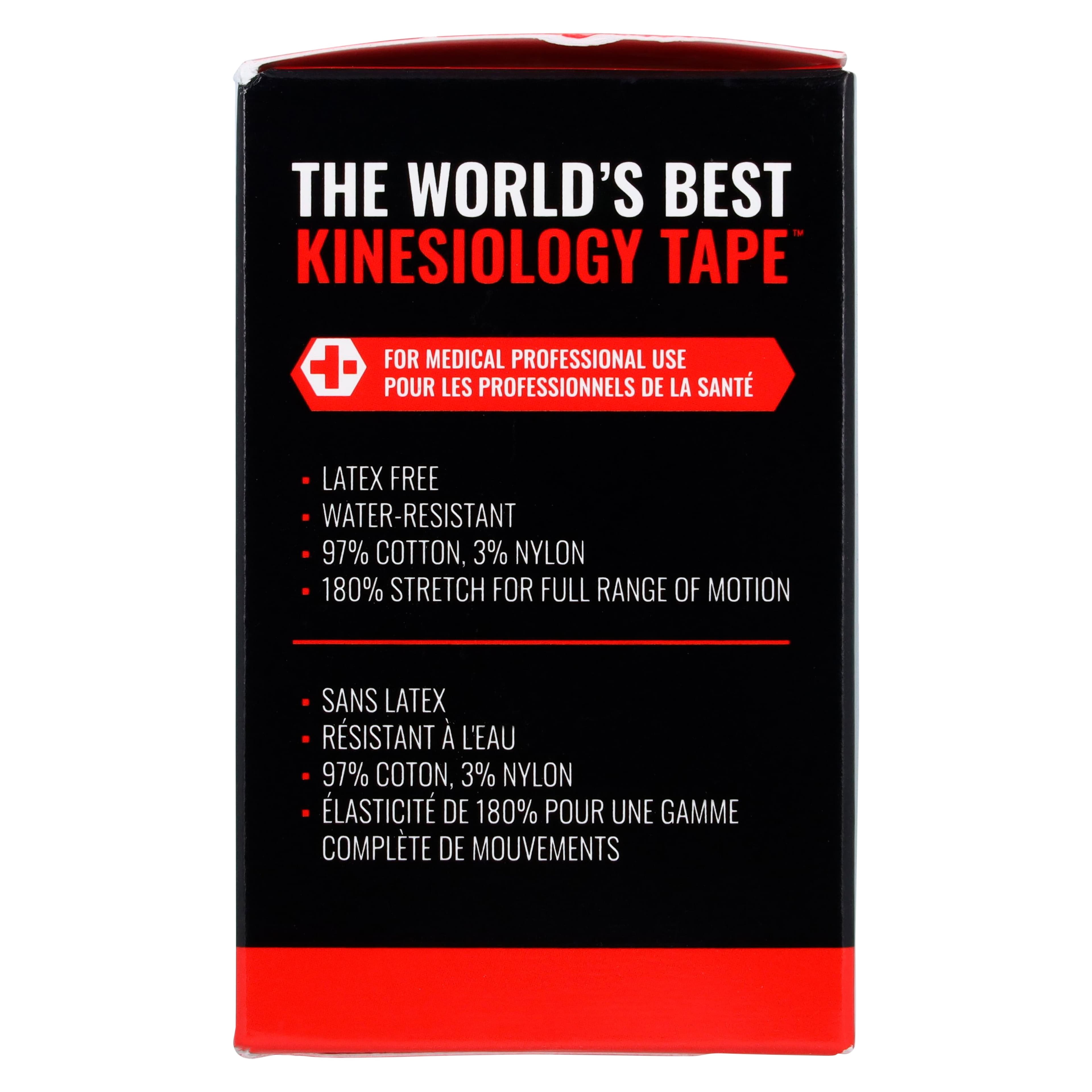 RockTape Standard Kinesiology Tape, Black, 2" x 21.5' (Each) thumbnail 4