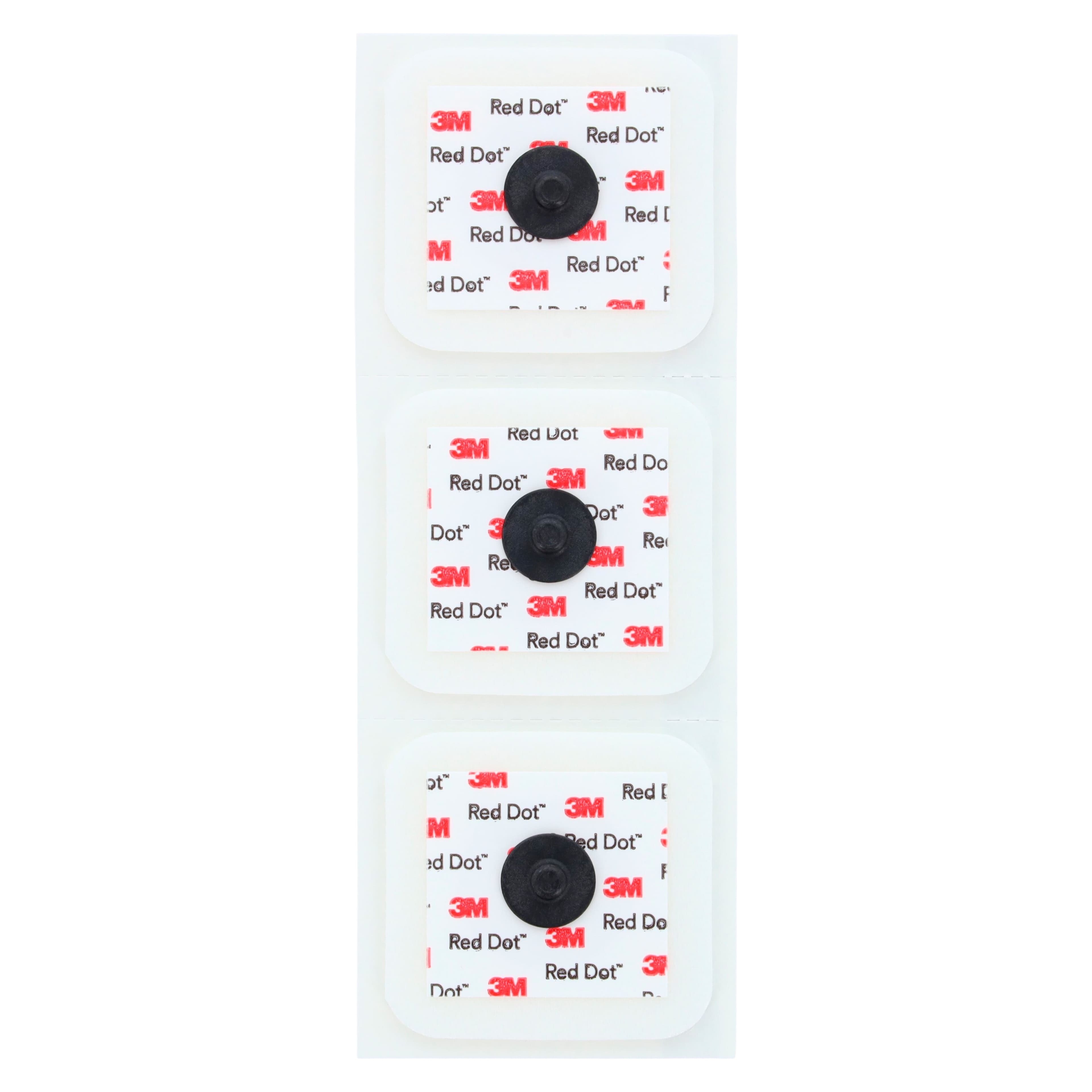Red Dot ECG Monitoring Electrode, Adult, Foam, 1.6 x 1.36", 600/Case thumbnail 2