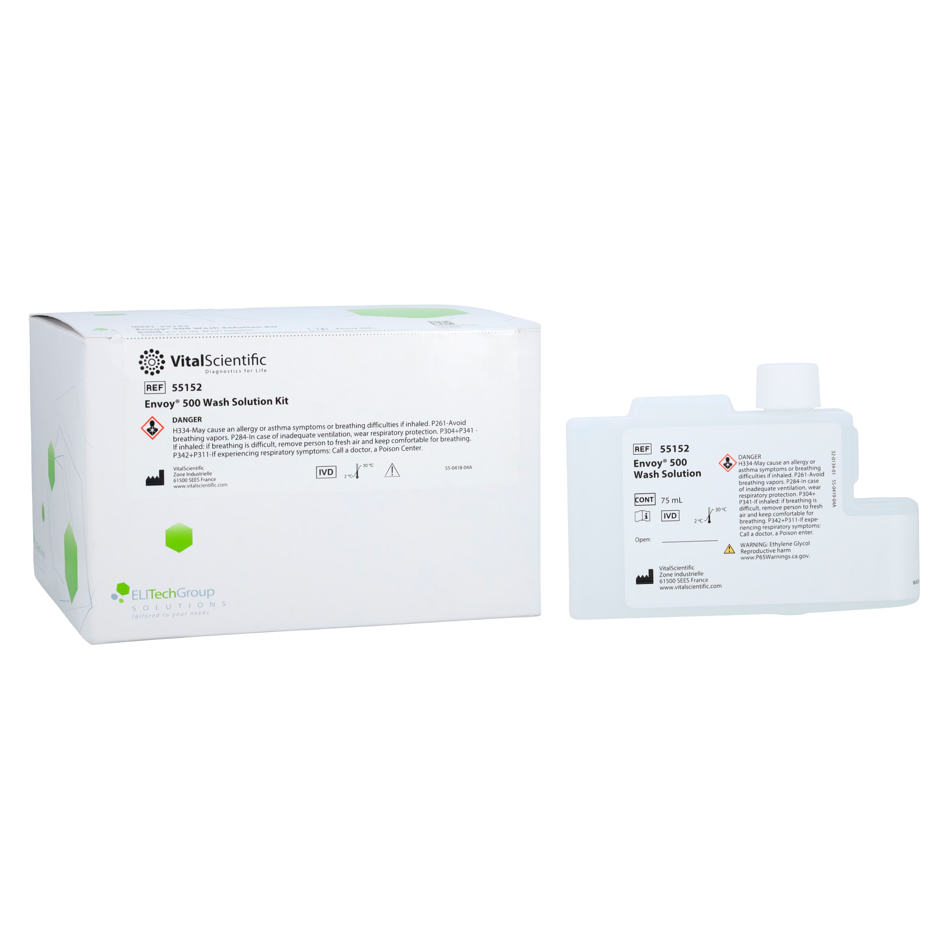 Envoy Wash Solution Kit for Envoy Chemistry Analyzer, 1/Box - Envoy Wash Solution Kit - Image 1