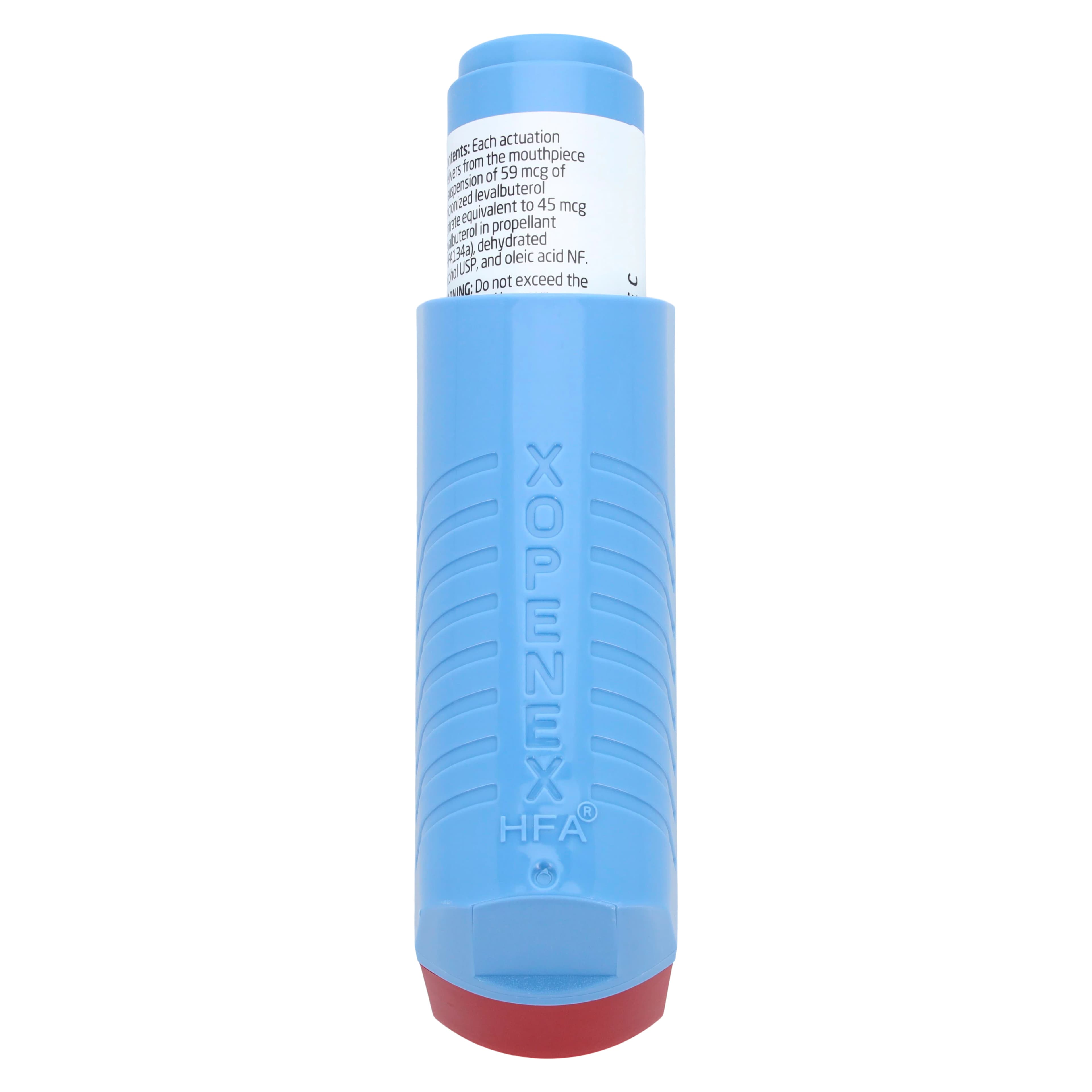 Levalbuterol Tartrate HFA Inhalation Aerosol, 45 mcg, 15 g Inhaler, Teva Pharmaceuticals thumbnail 4