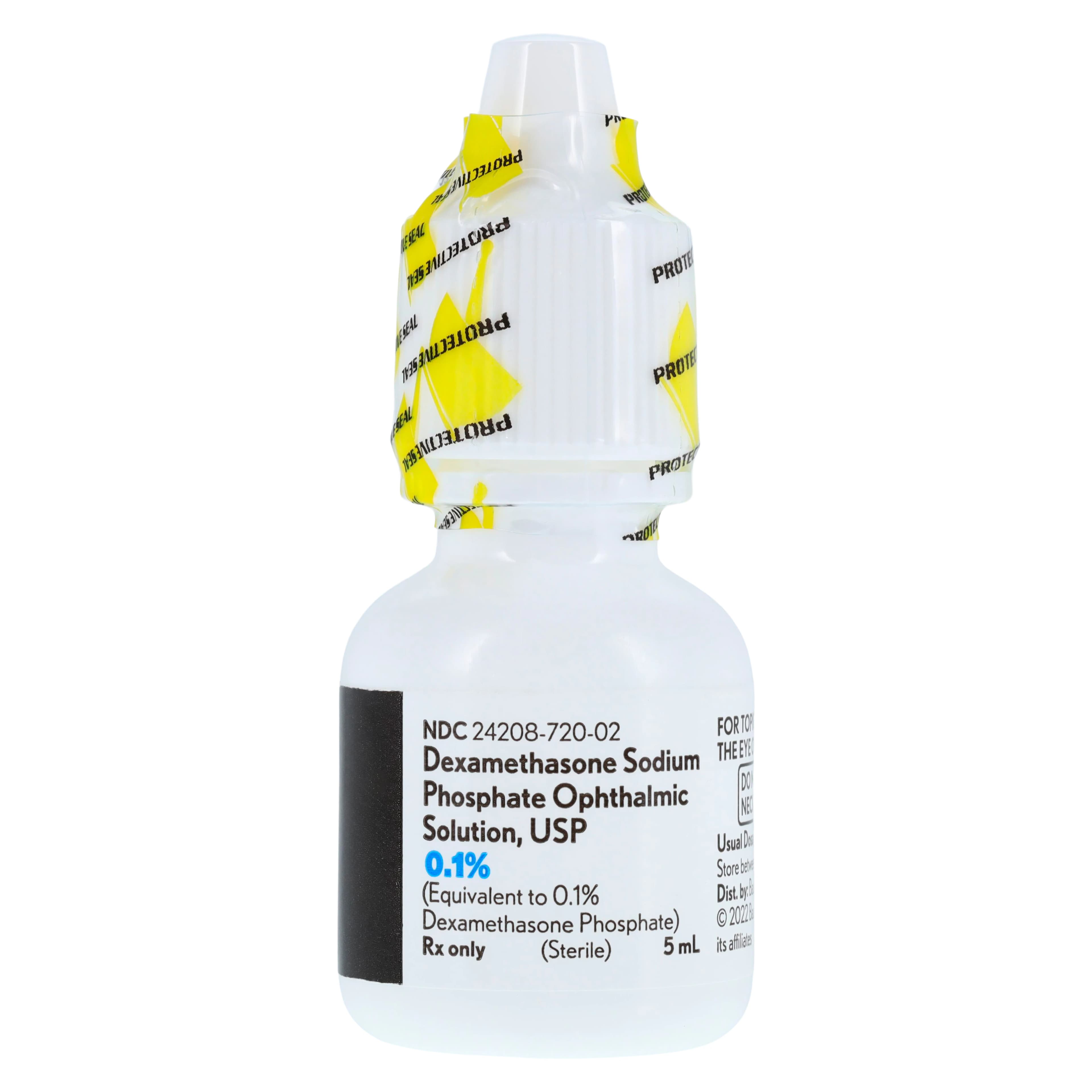 Dexamethasone Sodium Phosphate Ophthalmic Solution 0.1%, 5mL Bottle, Bausch & Lomb thumbnail 2