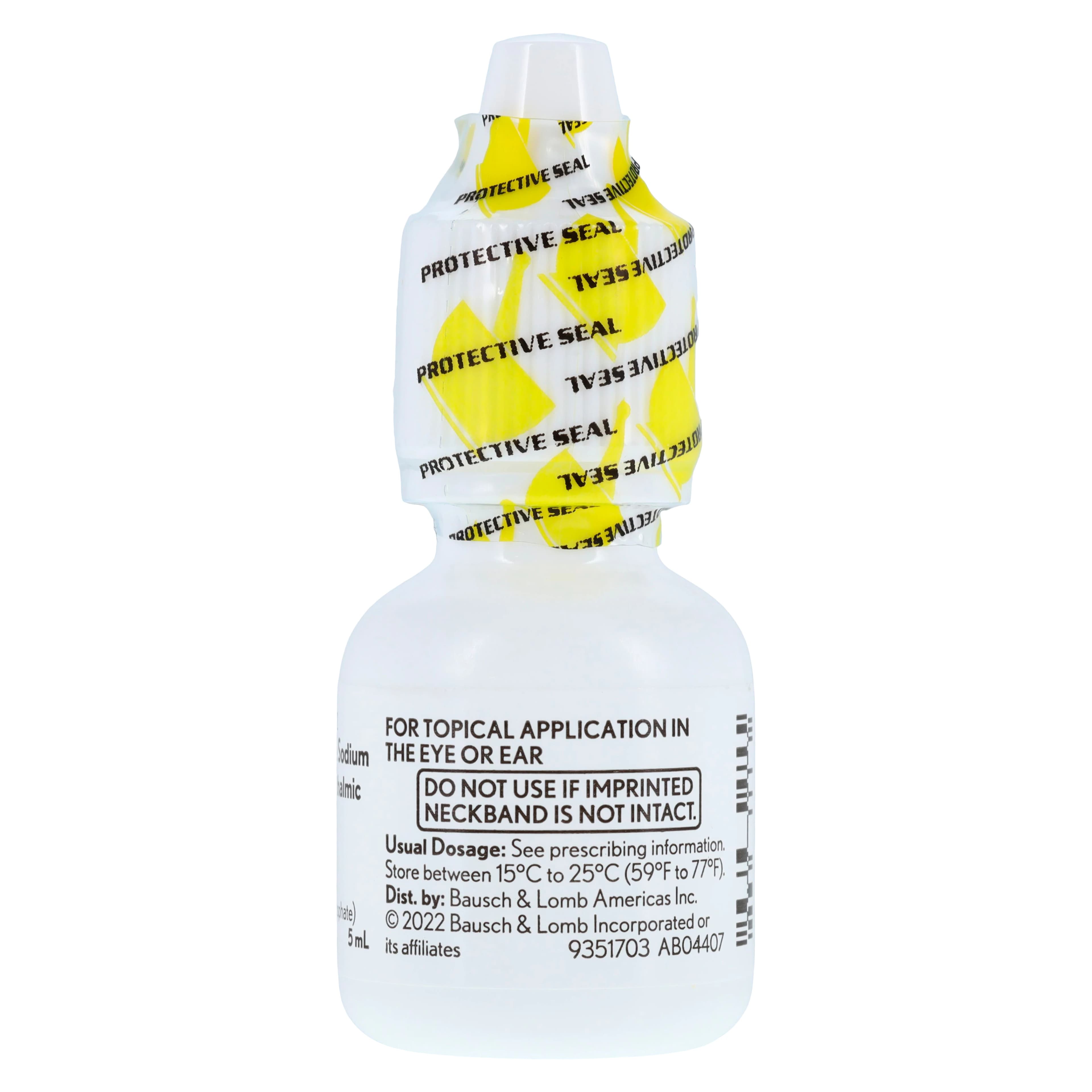 Dexamethasone Sodium Phosphate Ophthalmic Solution 0.1%, 5mL Bottle, Bausch & Lomb thumbnail 3