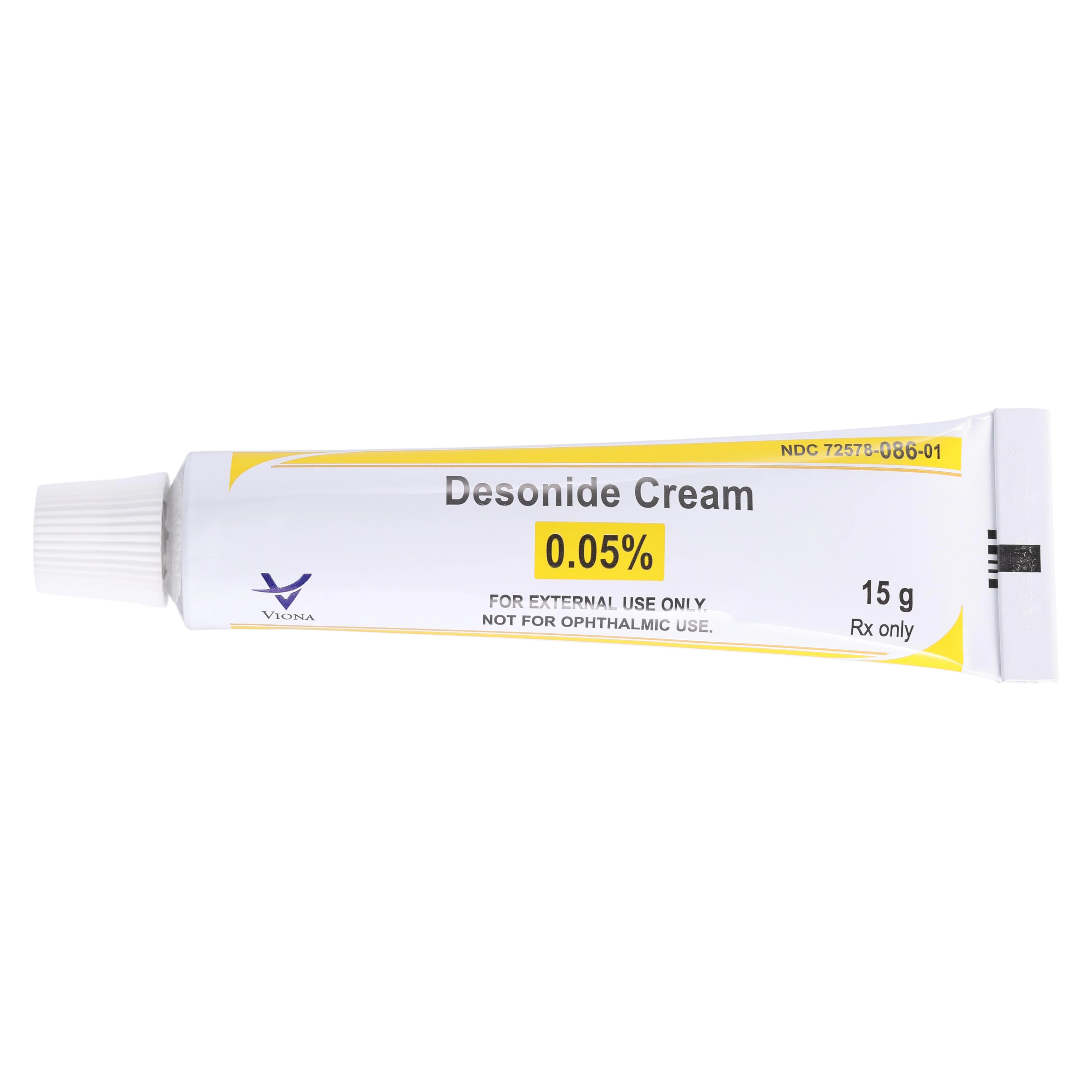 Desonide Topical Cream 0.05%, 15 g Tube (Viona Pharmaceuticals) thumbnail 2