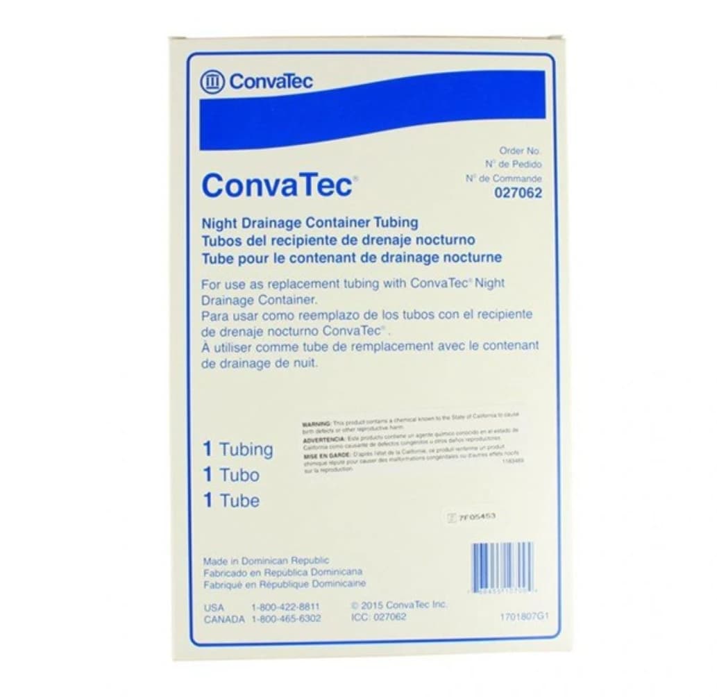 ConvaTec Night Drainage Tubing, 58" - Tubing Drainage Night 58" - Image 1