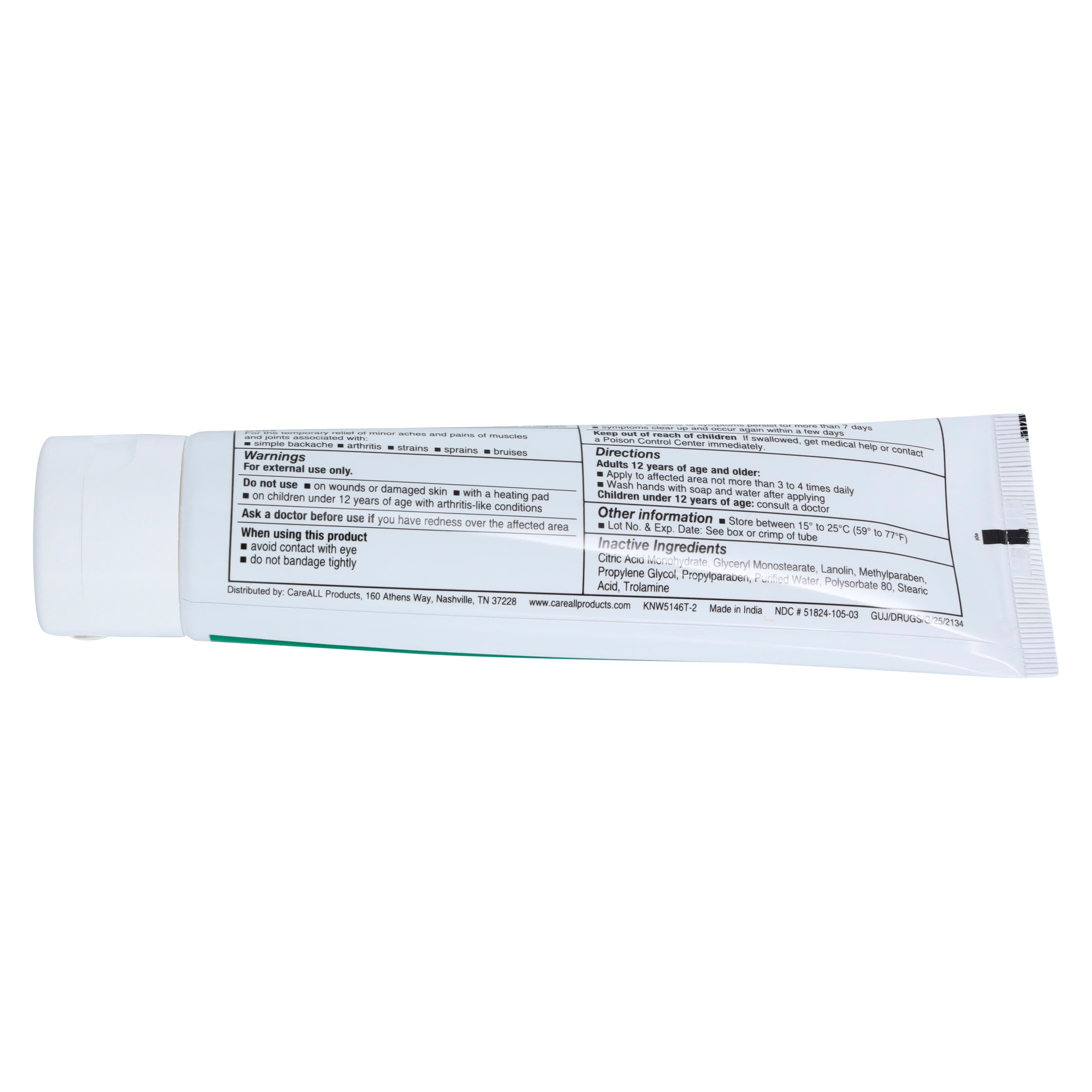 New World Imports Analgesic Balm Greaseless, 3 oz Tube thumbnail 4