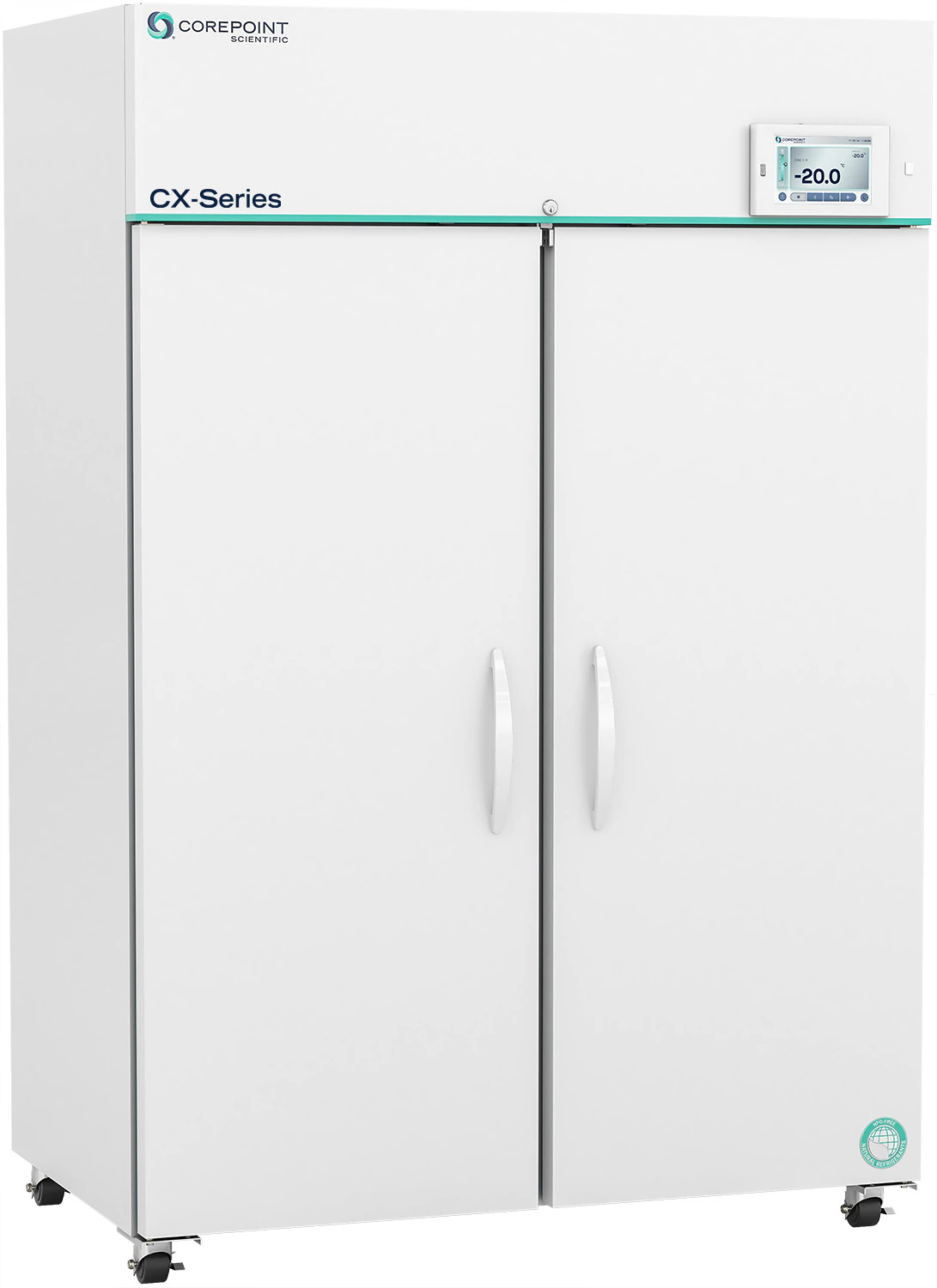 Premium CX Lab Freezer 49CF, 49 Cu Ft, 2 Solid Doors, Right Hinge, -15 to -25°C, 01KWC87QD6SBVB1ECSMV4HZ250 - Premium CX Lab Freezer 49CF - Image 1