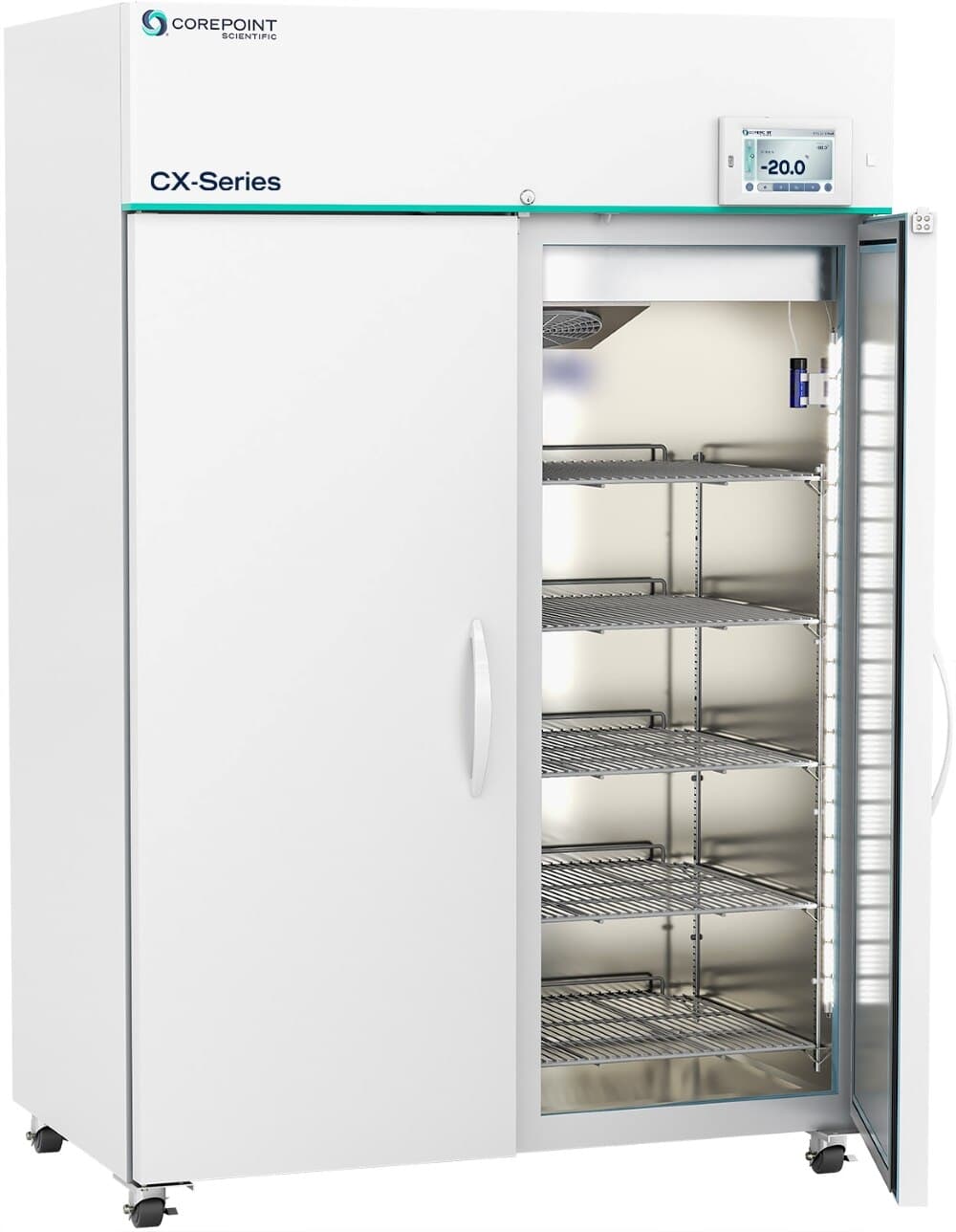 Premium CX Lab Freezer 49CF, 49 Cu Ft, 2 Solid Doors, Right Hinge, -15 to -25°C, 01KWC87QD6SBVB1ECSMV4HZ250 thumbnail 2