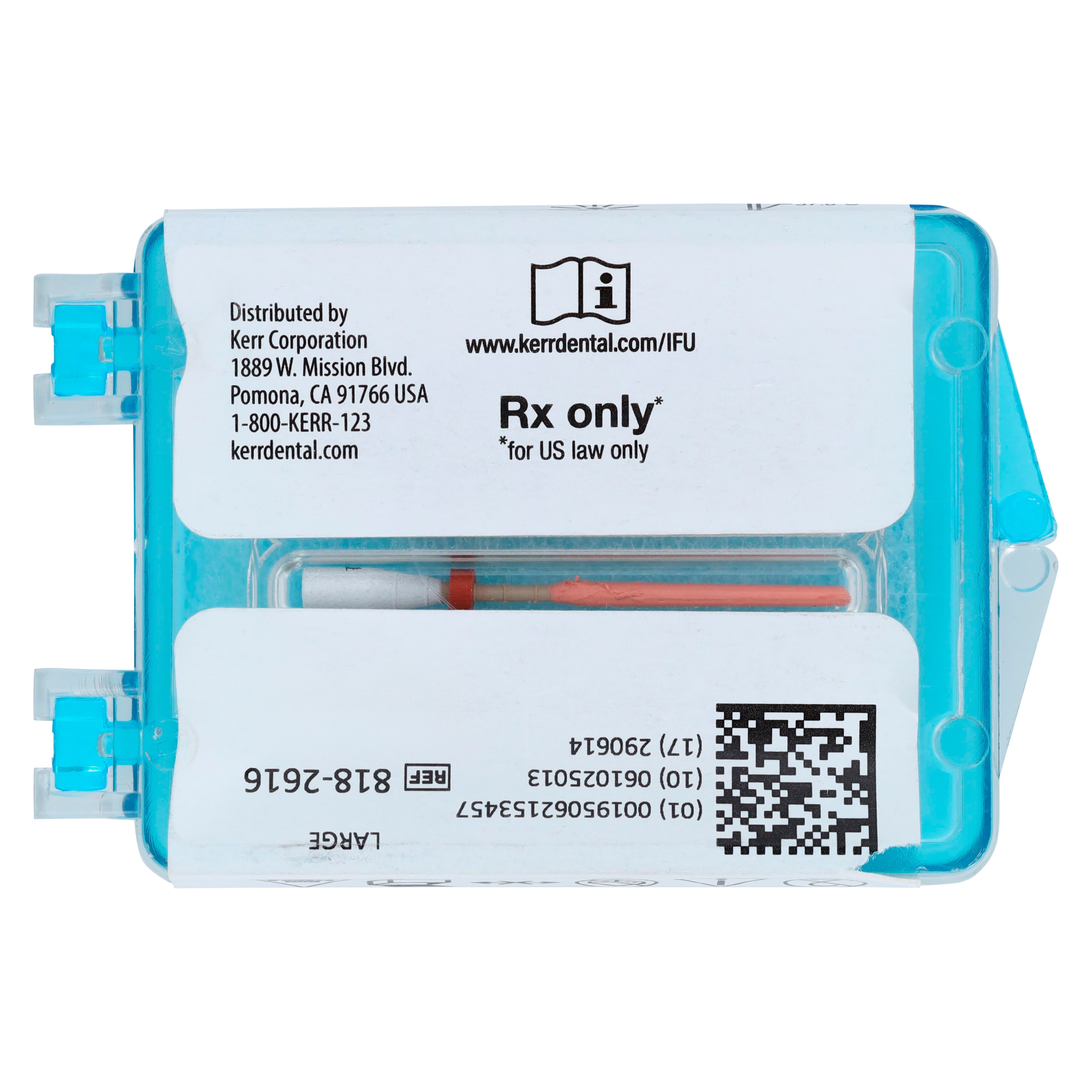 SimpliCore™ Gutta Percha Carrier Obturator for ZenFlex™ ONE, Large, 6/Pkg, 818-2616 thumbnail 6