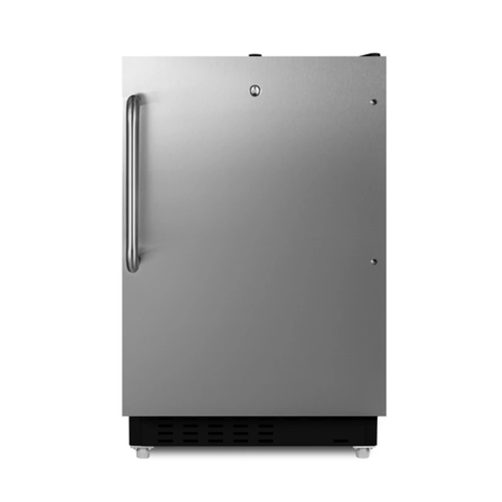 Summit Break Room Refrigerator/Freezer, Built-In, Solid Door, 2.68 Cu Ft, Right Hinge/Reversible, Manual Defrost - Fridge/Frzr GP Built-In Solid - Image 1