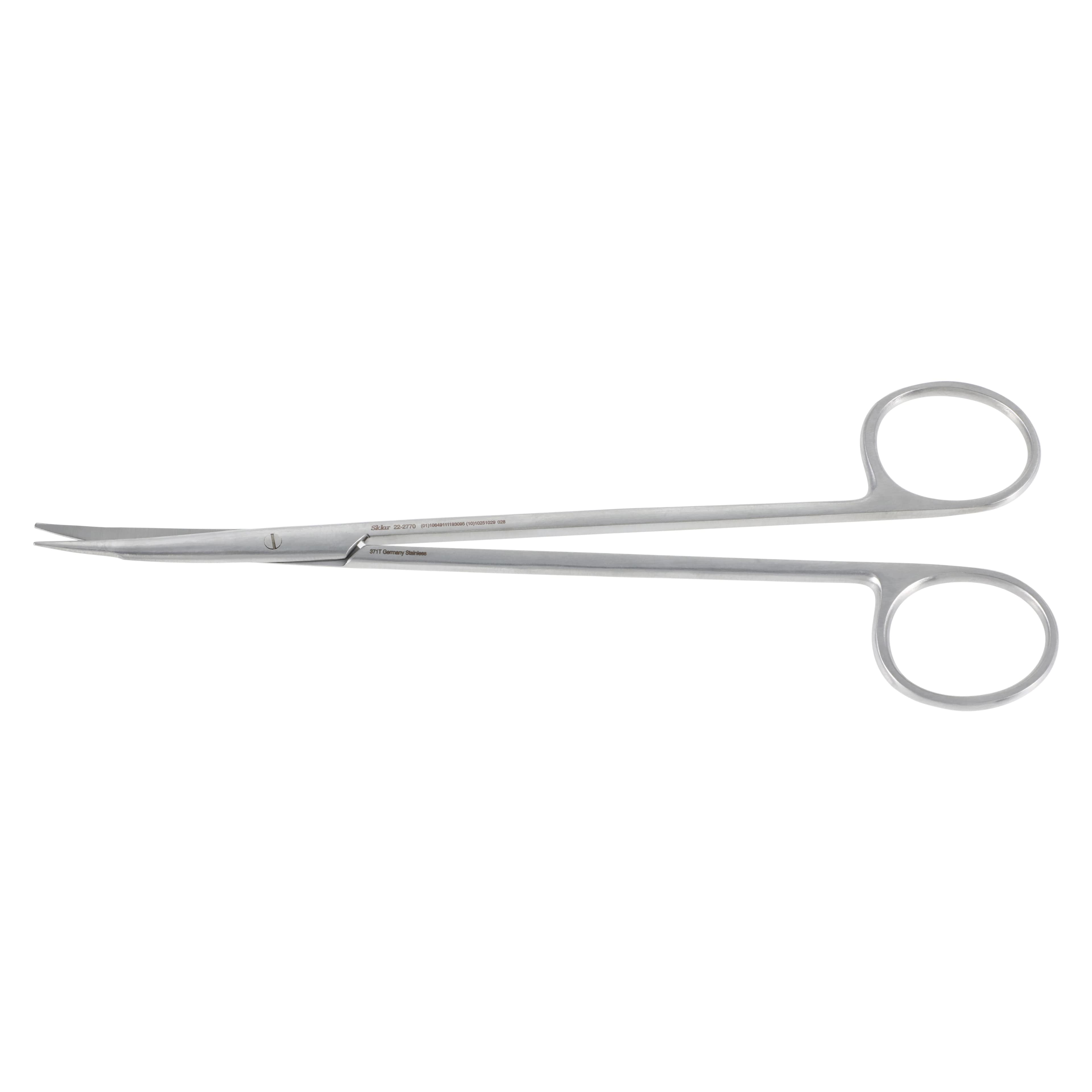 Sklar Reynolds Dissecting Scissors, Curved, 7" Stainless Steel, Non-Sterile, Each - Scissors Dissecting Reynolds - Image 1