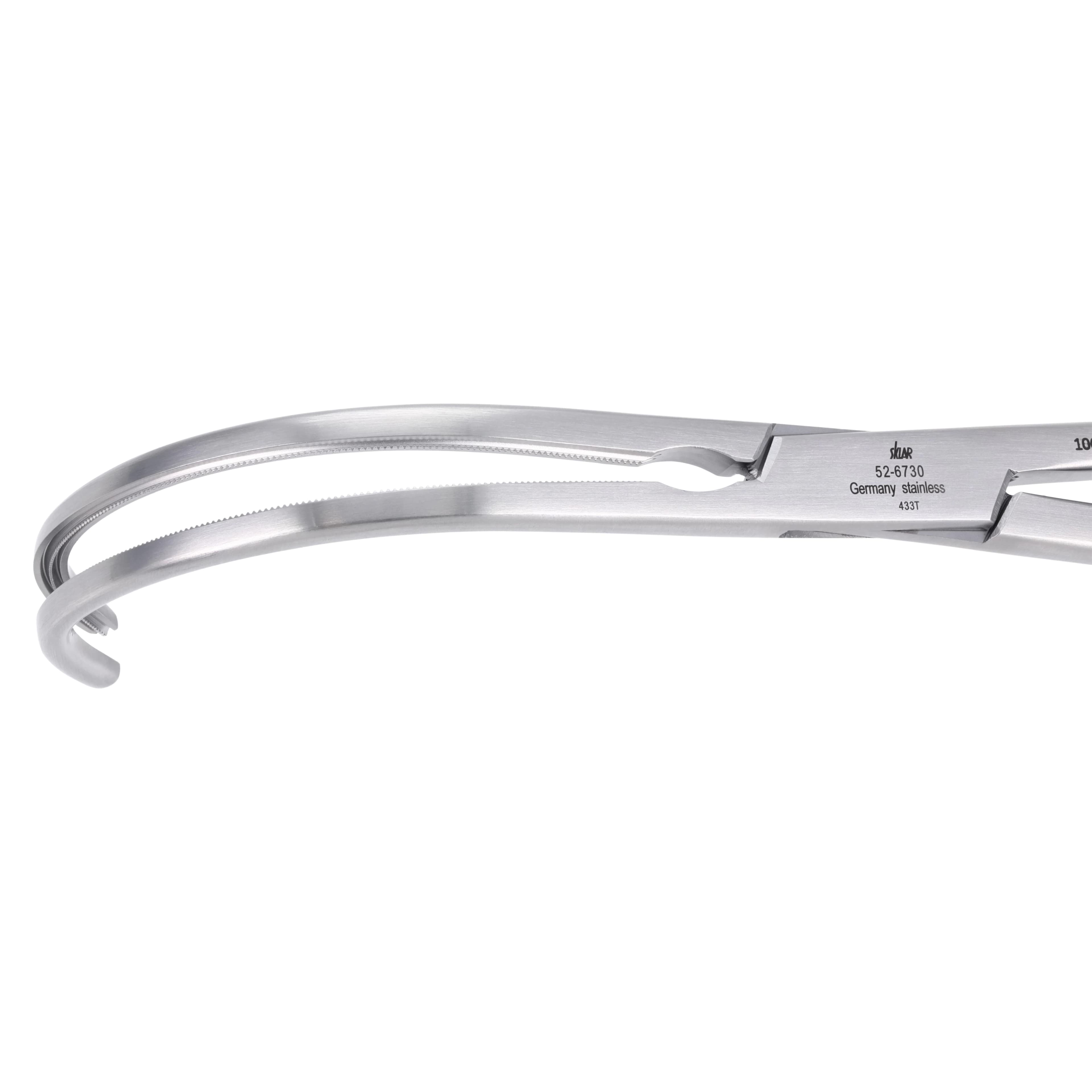 Sklar Debakey Vascular Clamp, Strongly Curved, 10" (25 cm), Stainless Steel, Non-Sterile thumbnail 2