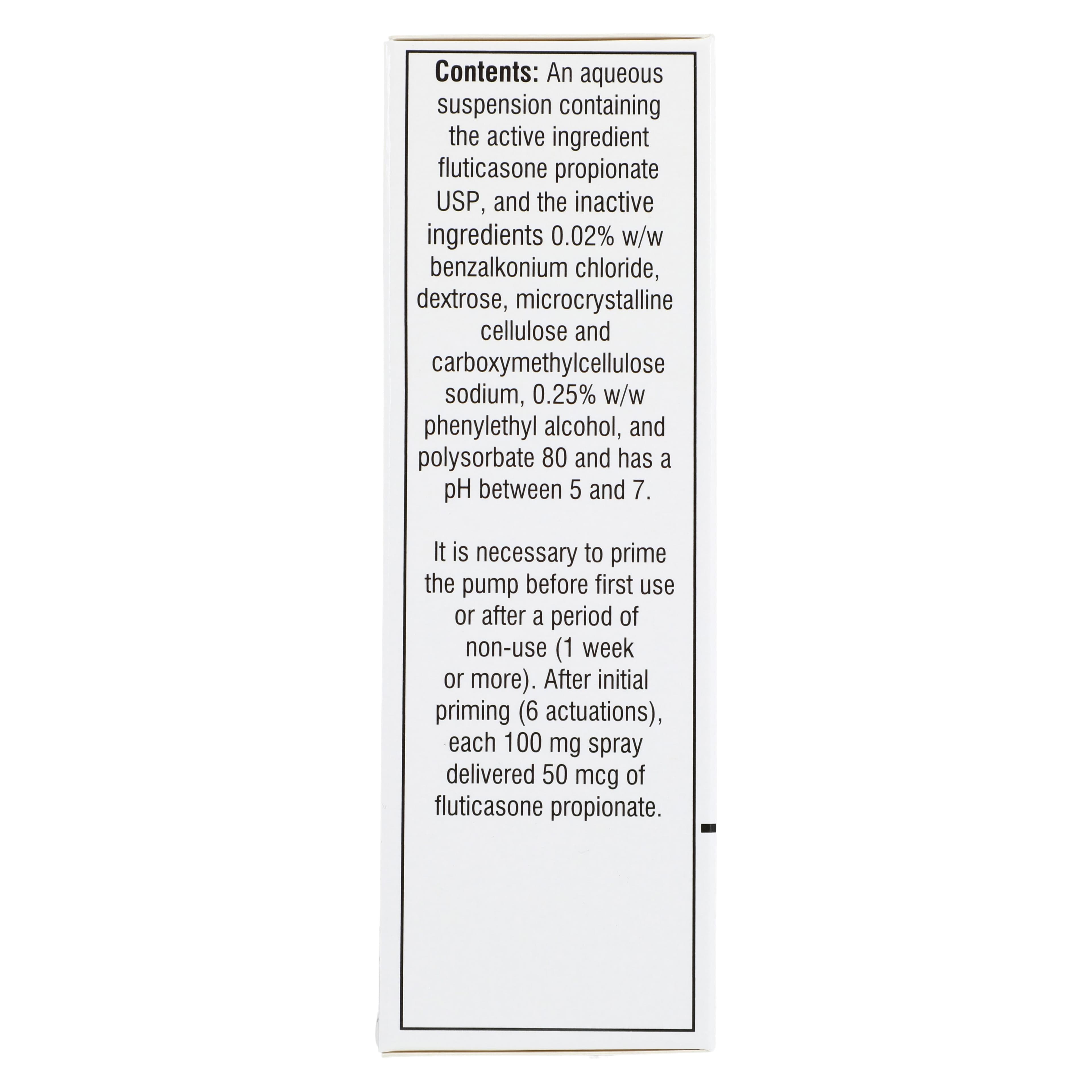 Fluticasone Propionate Nasal Spray, 50mcg, 16g Bottle thumbnail 5